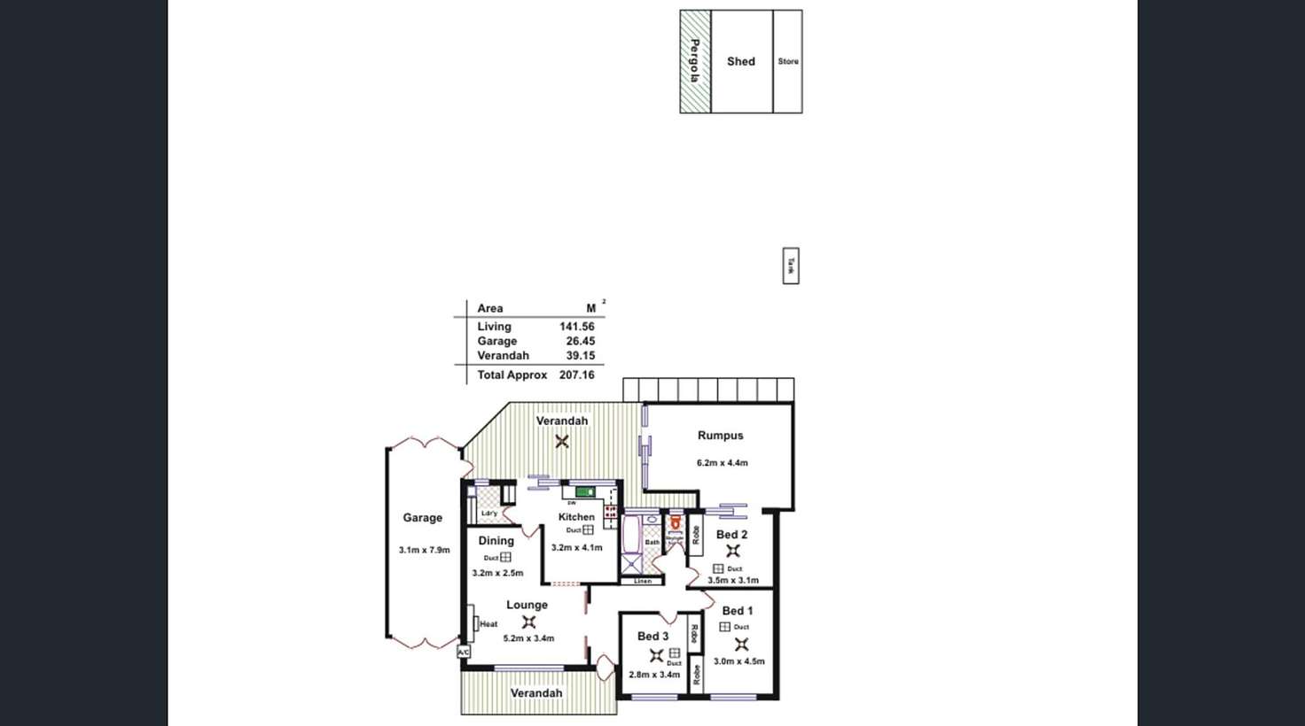 Floorplan of Homely house listing, 9 Coventry Drive, Athelstone SA 5076