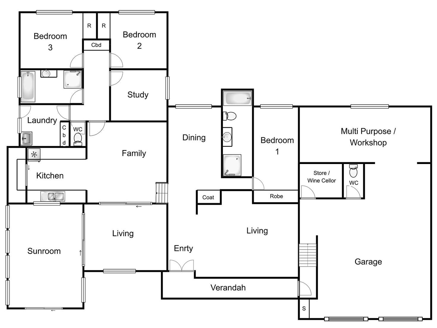 Floorplan of Homely house listing, 7 Keane Place, Fraser ACT 2615