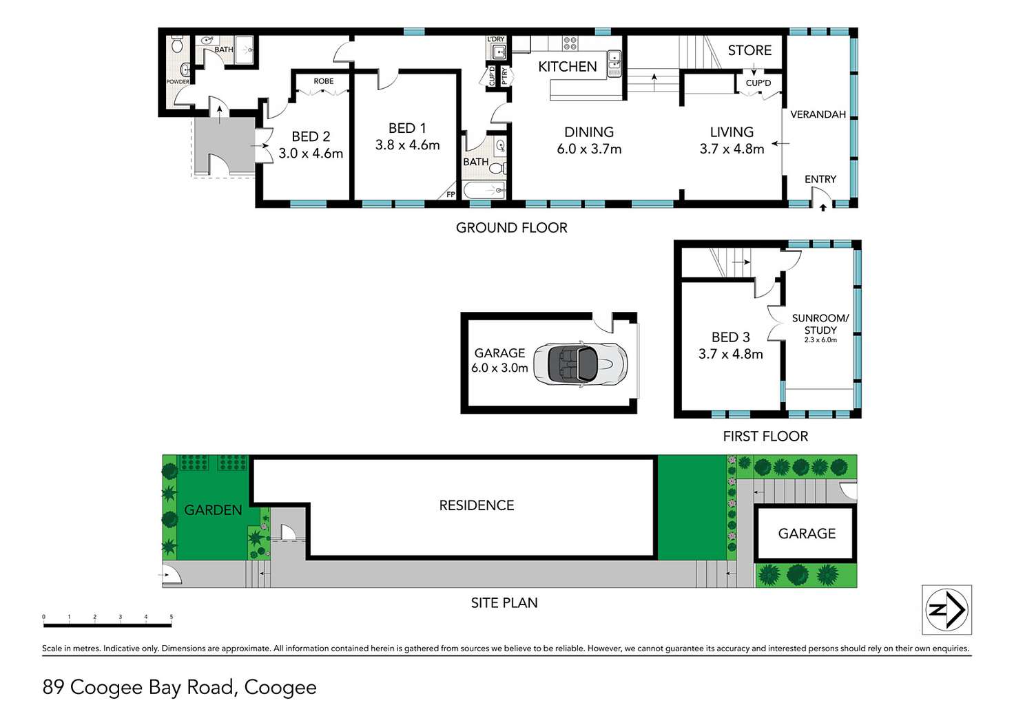 Floorplan of Homely house listing, 89 Coogee Bay Road, Coogee NSW 2034