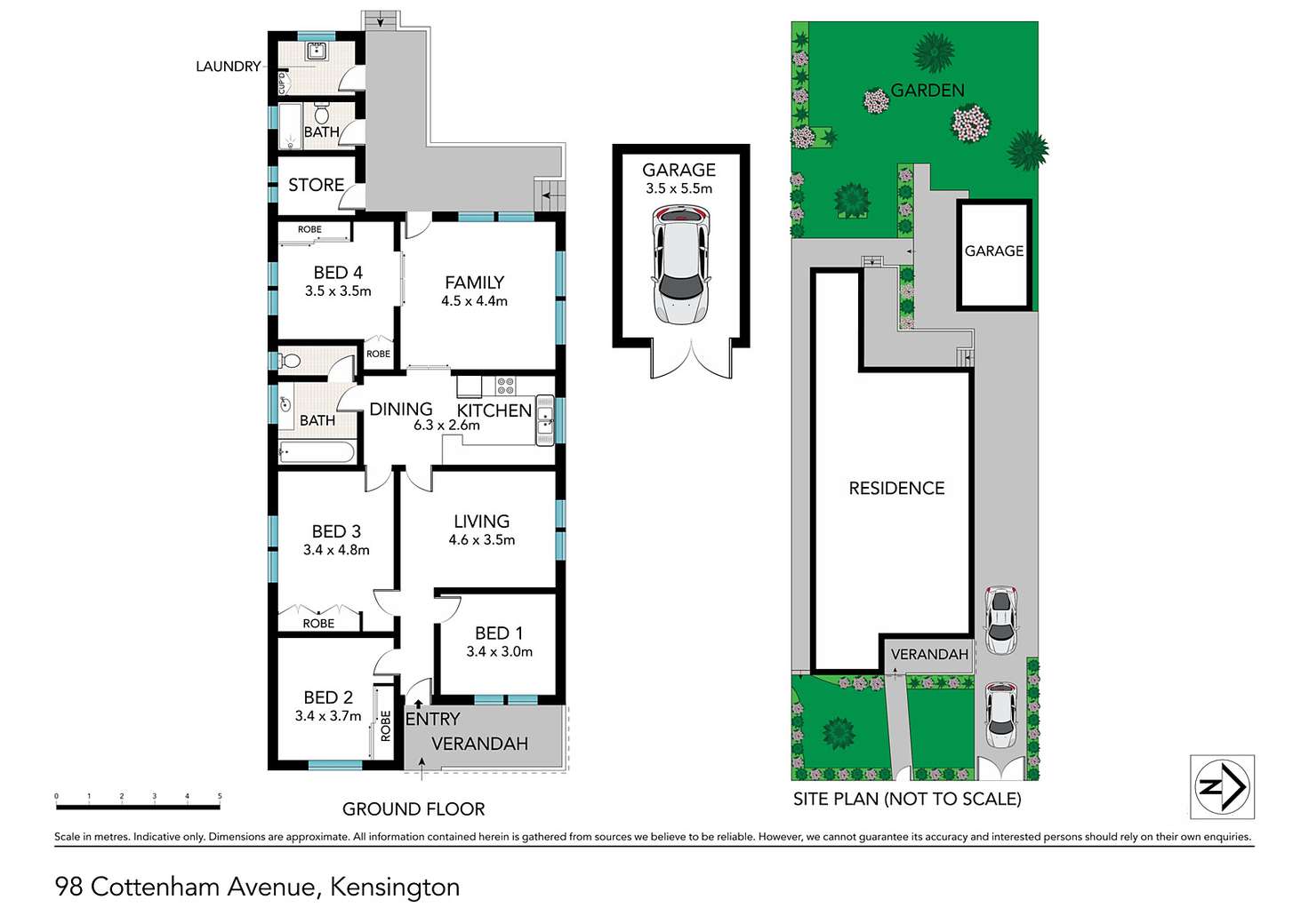 Floorplan of Homely house listing, 98 Cottenham Avenue, Kensington NSW 2033