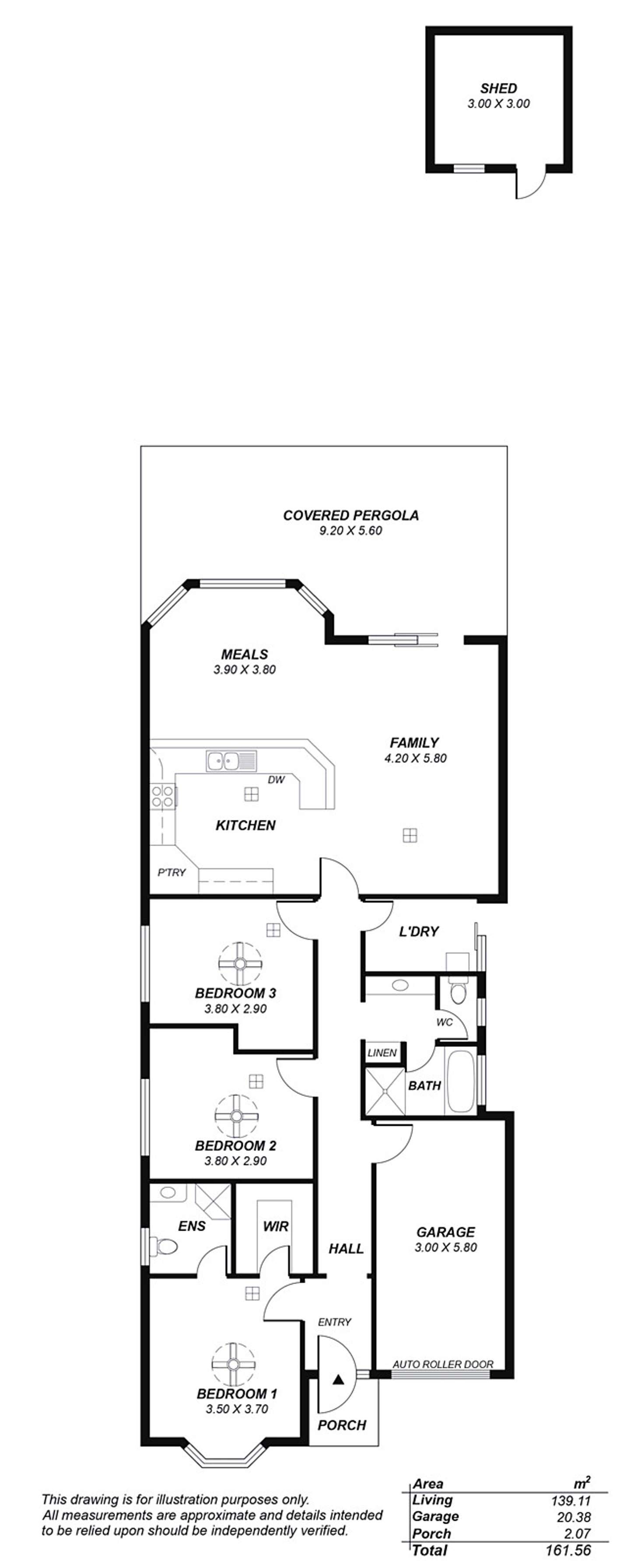 Floorplan of Homely house listing, 28 Treweck Avenue, Hillcrest SA 5086