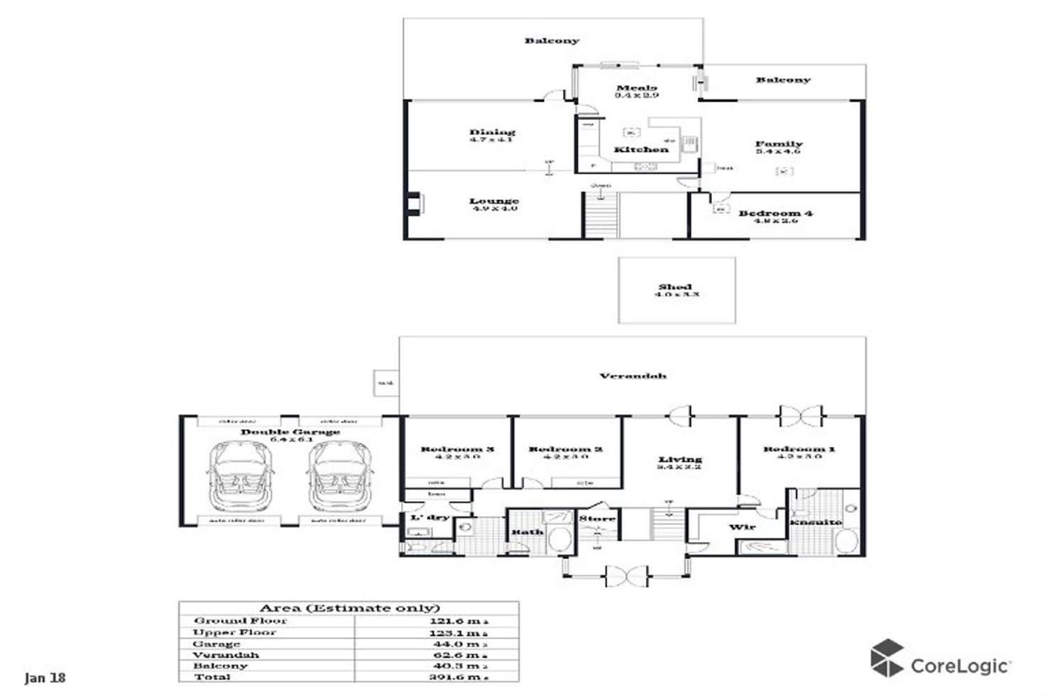 Floorplan of Homely house listing, 20 Grevillea Avenue, Athelstone SA 5076