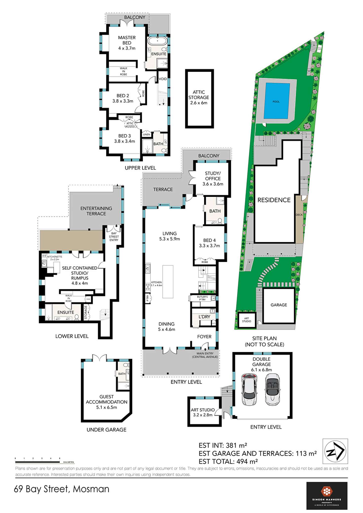 Floorplan of Homely house listing, 69 Bay Street, Mosman NSW 2088