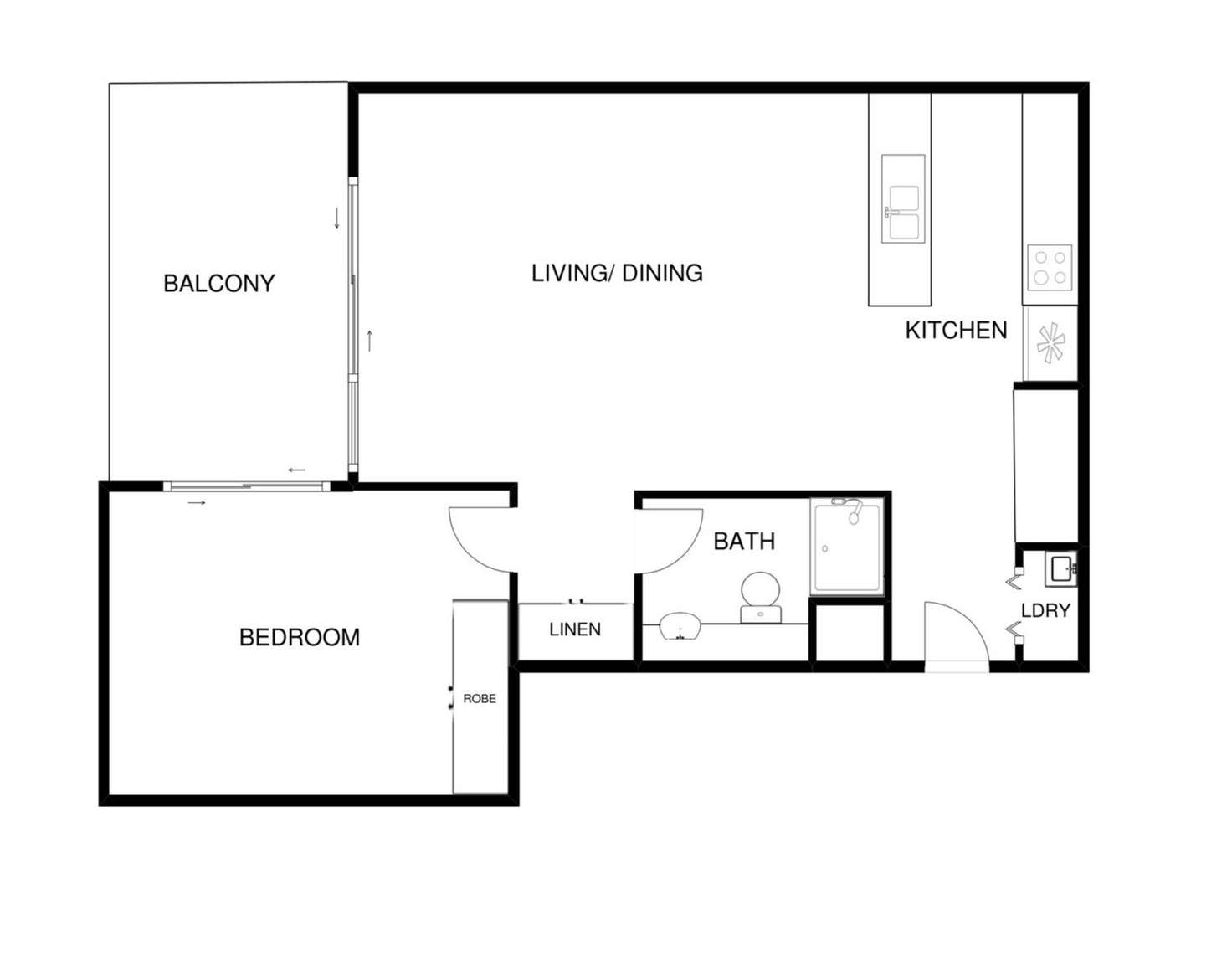Floorplan of Homely apartment listing, 909/17 Dooring Street, Braddon ACT 2612