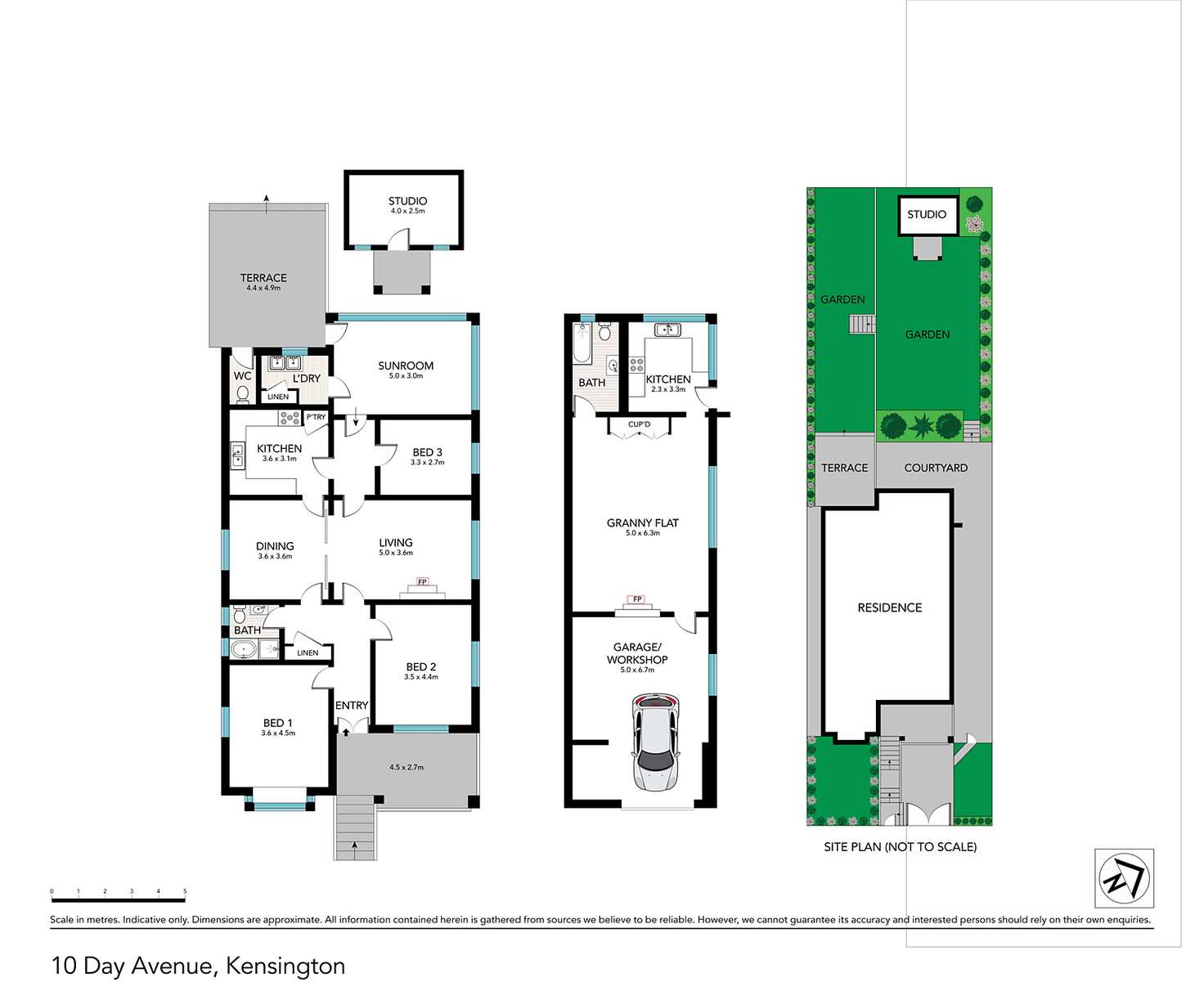 Floorplan of Homely house listing, 10 Day Avenue, Kensington NSW 2033