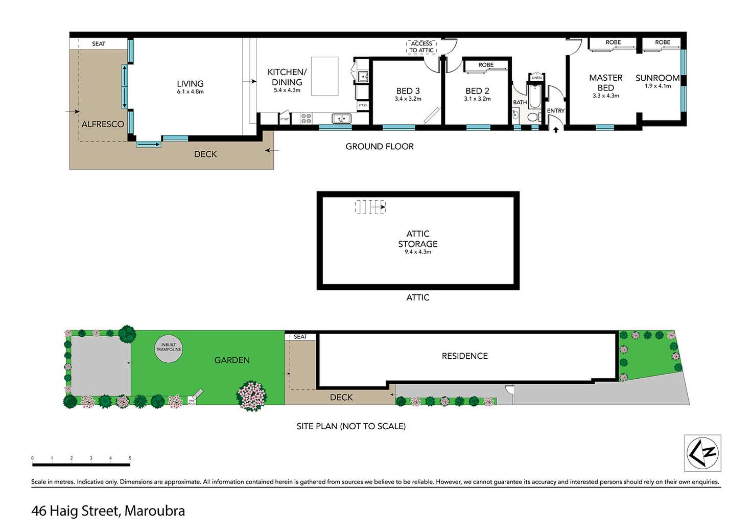 Floorplan of Homely house listing, 46 Haig Street, Maroubra NSW 2035