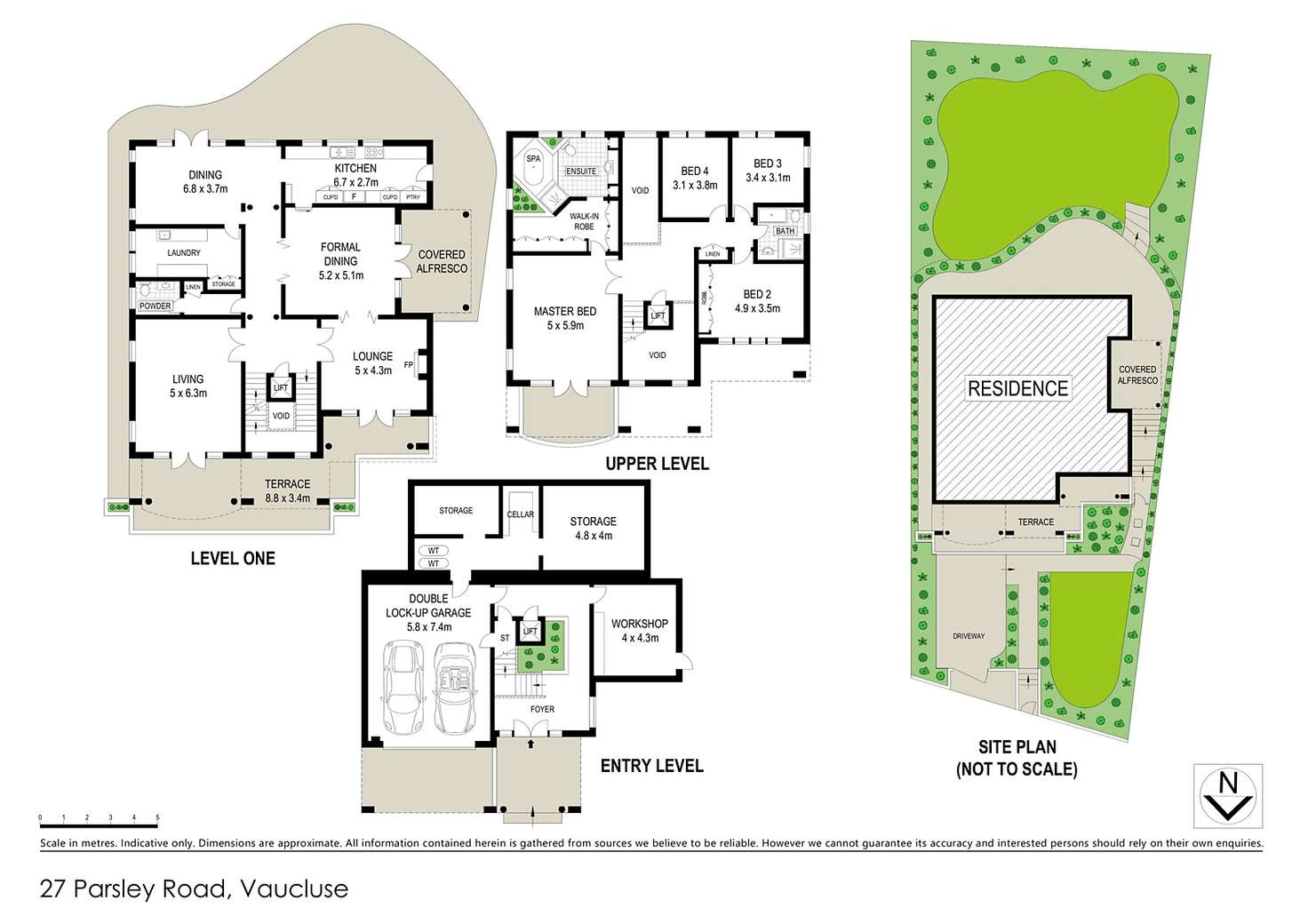 Floorplan of Homely house listing, 27 Parsley Road, Vaucluse NSW 2030