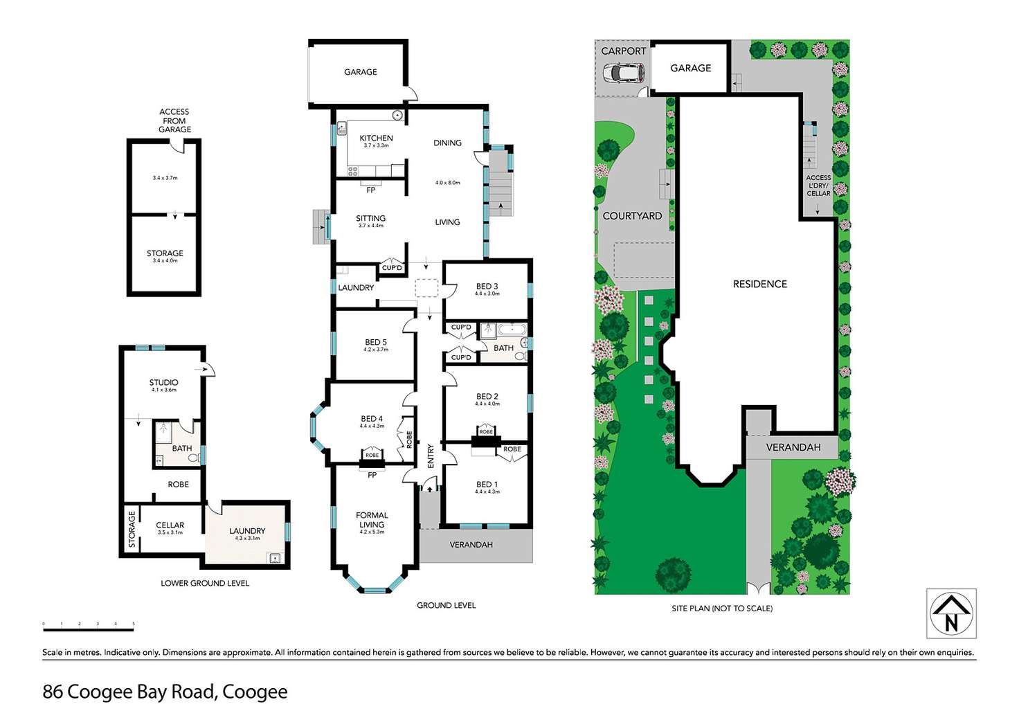 Floorplan of Homely house listing, 86 Coogee Bay Road, Coogee NSW 2034