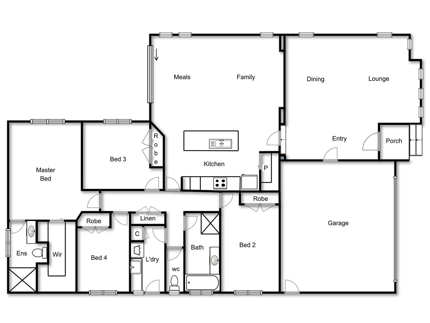 Floorplan of Homely house listing, 38 Anchorage Street, Harrison ACT 2914