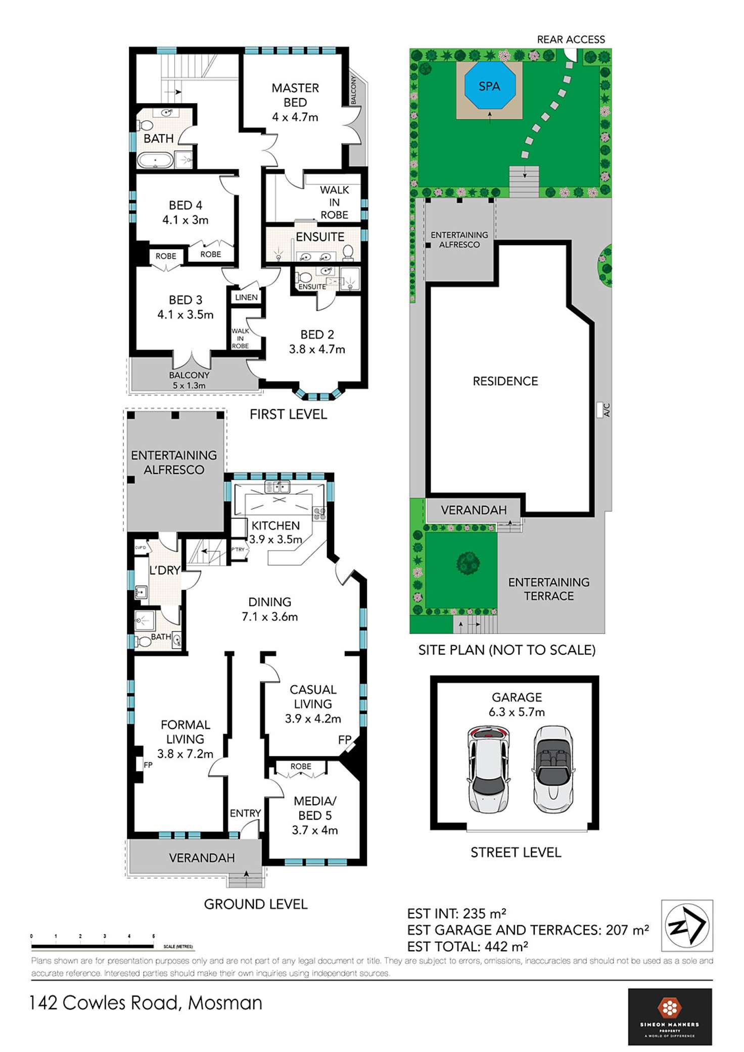 Floorplan of Homely house listing, 142 Cowles Road, Mosman NSW 2088