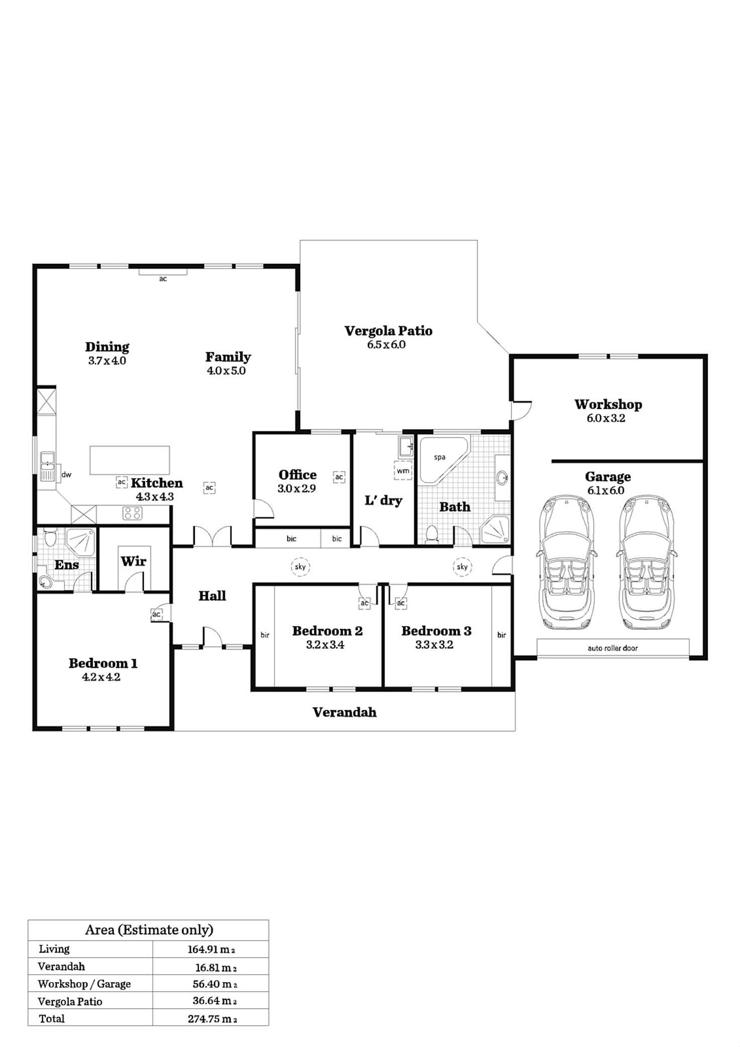 Floorplan of Homely house listing, 41 Medway Crescent, Rostrevor SA 5073