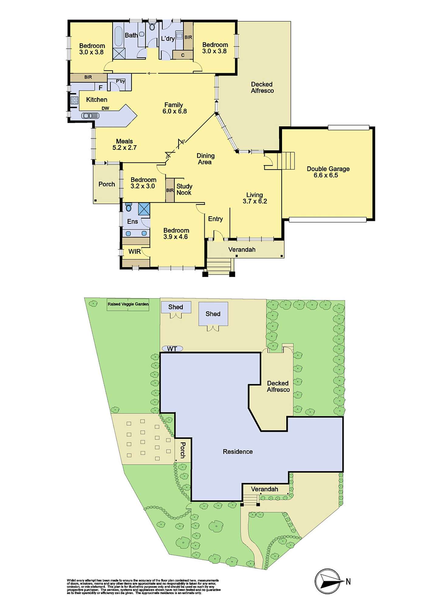 Floorplan of Homely house listing, 1 Stockmans Place, Doreen VIC 3754