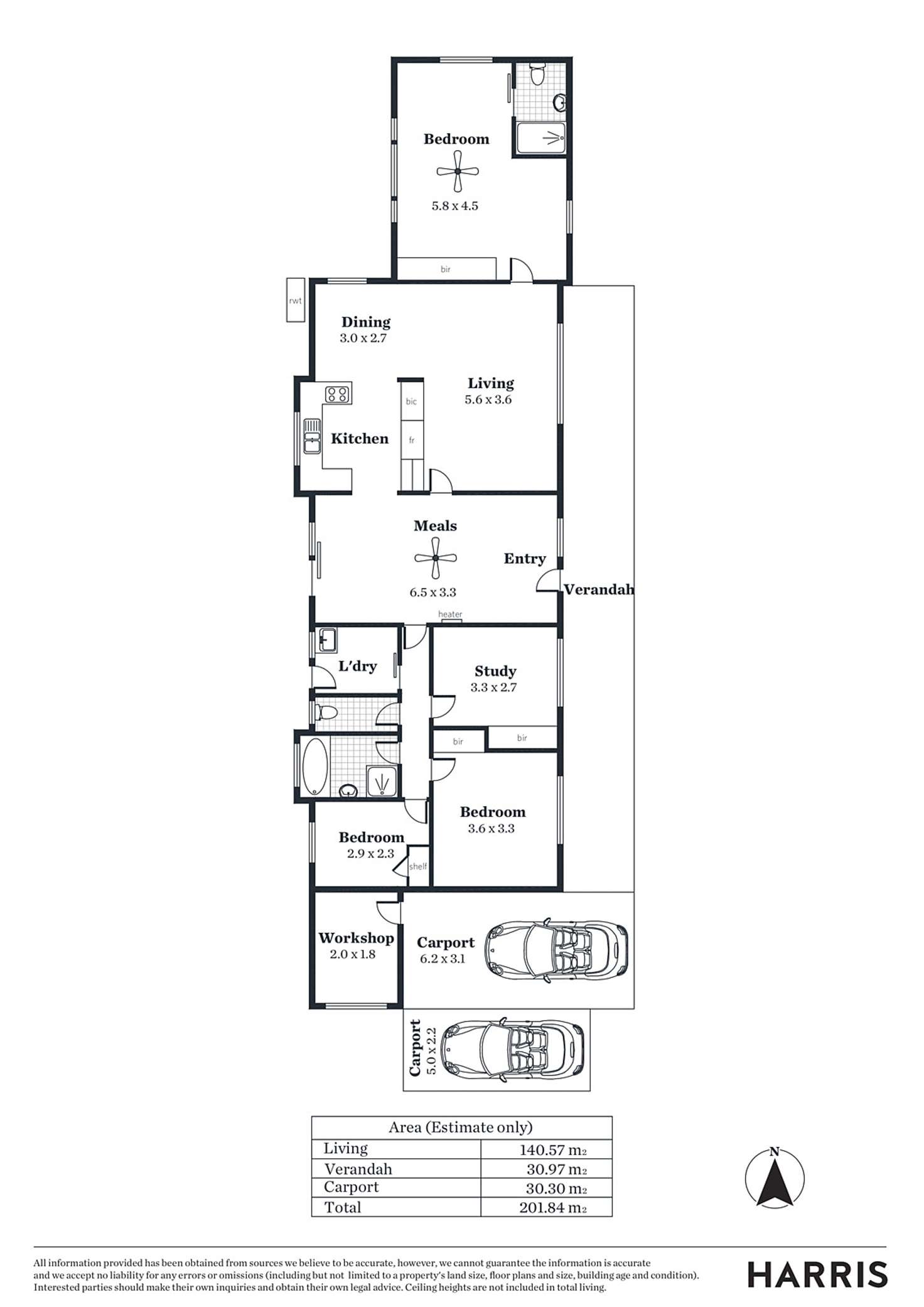 Floorplan of Homely house listing, 5 Suffolk Road, Aldgate SA 5154