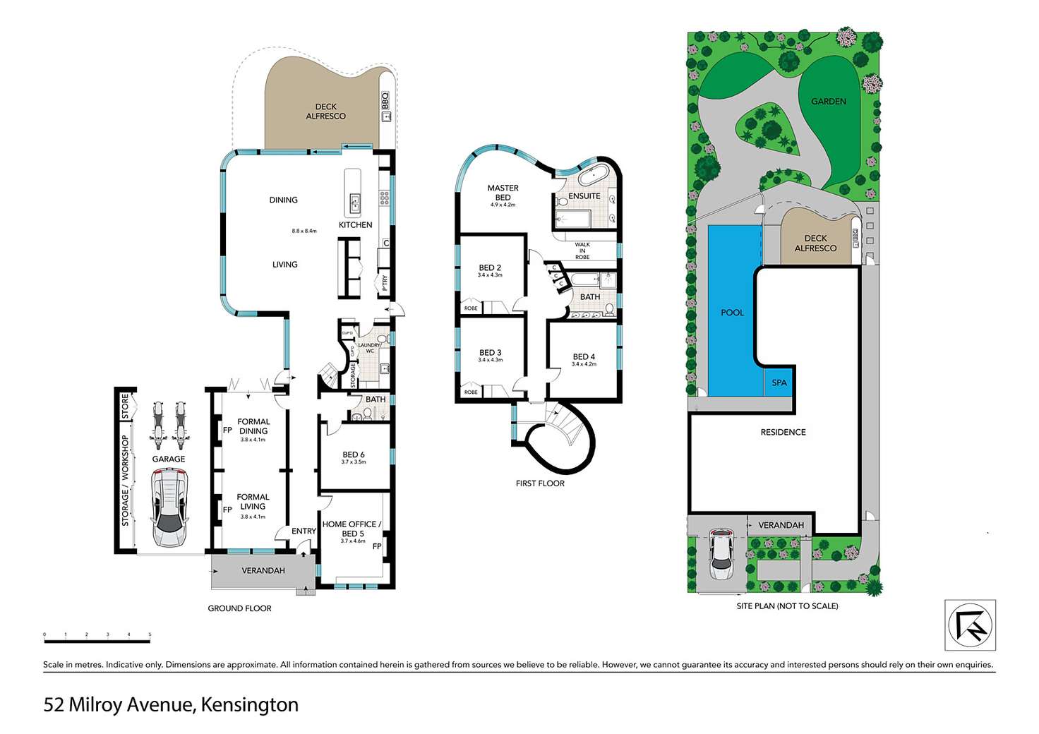 Floorplan of Homely house listing, 52 Milroy Avenue, Kensington NSW 2033