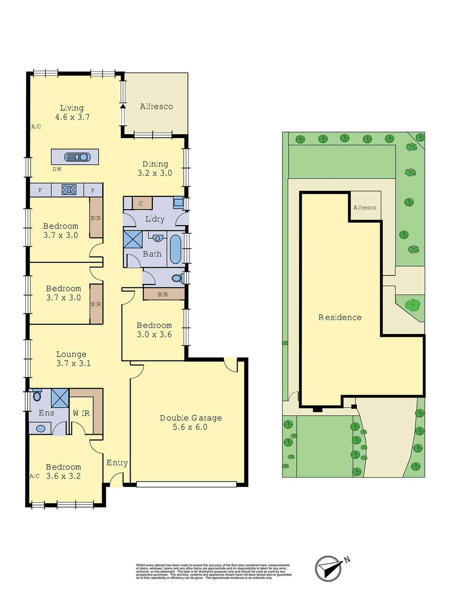 Floorplan of Homely house listing, 18 Recoil Drive, Doreen VIC 3754