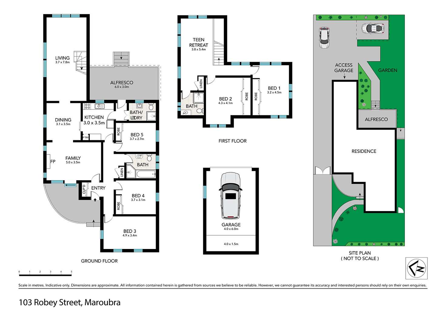 Floorplan of Homely house listing, 103 Robey Street, Maroubra NSW 2035