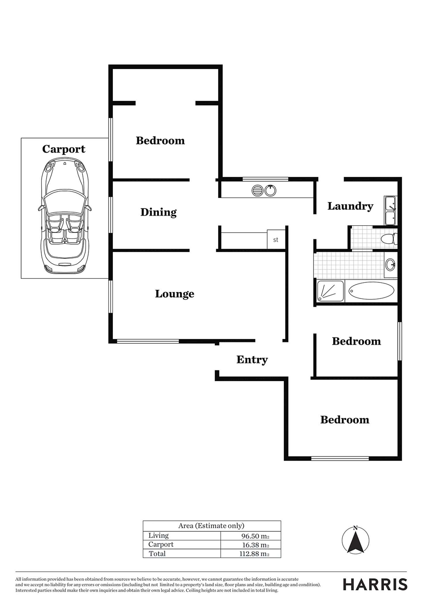 Floorplan of Homely house listing, 41 Glenhuntley Street, Woodville South SA 5011