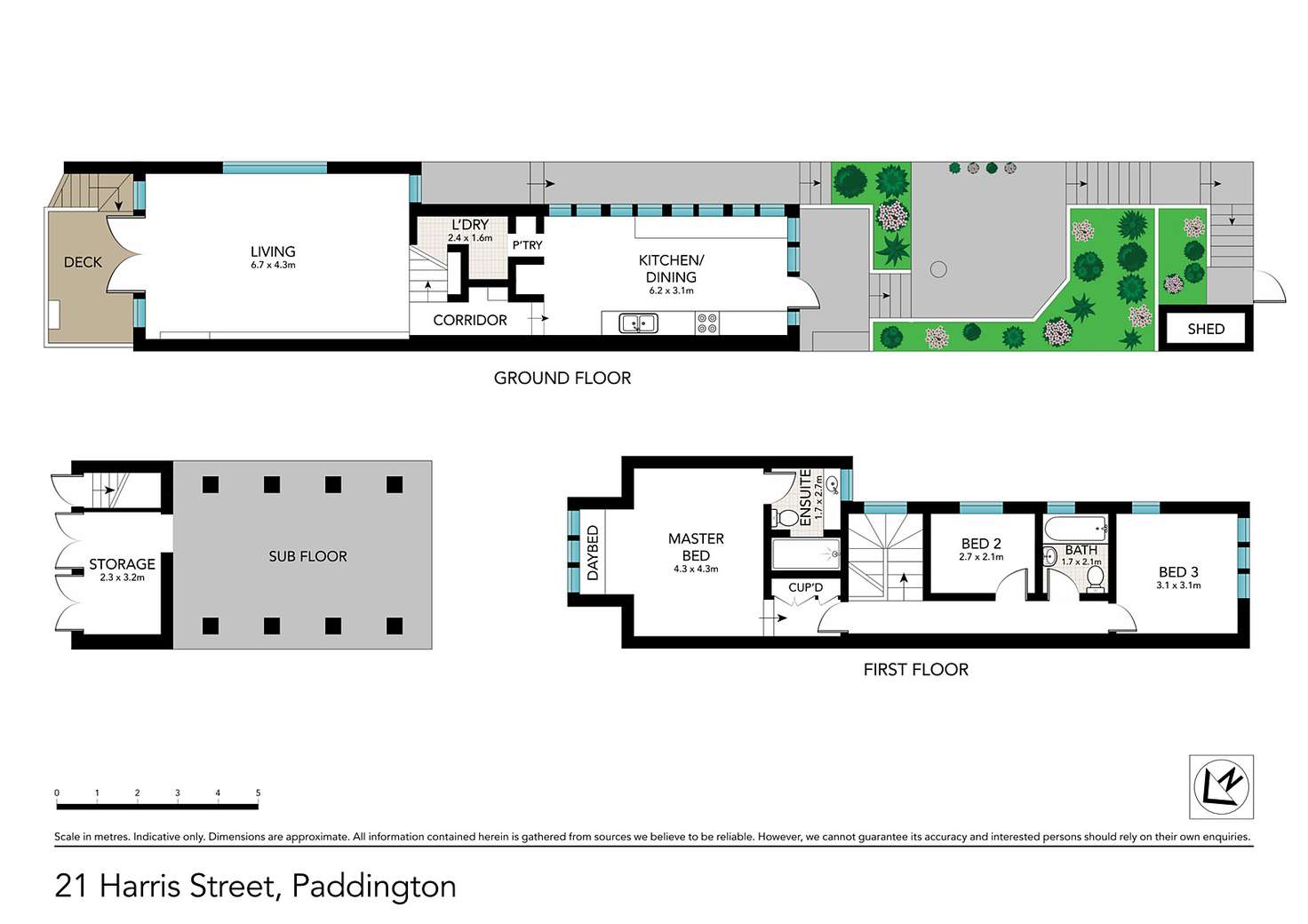 Floorplan of Homely house listing, 21 Harris Street, Paddington NSW 2021
