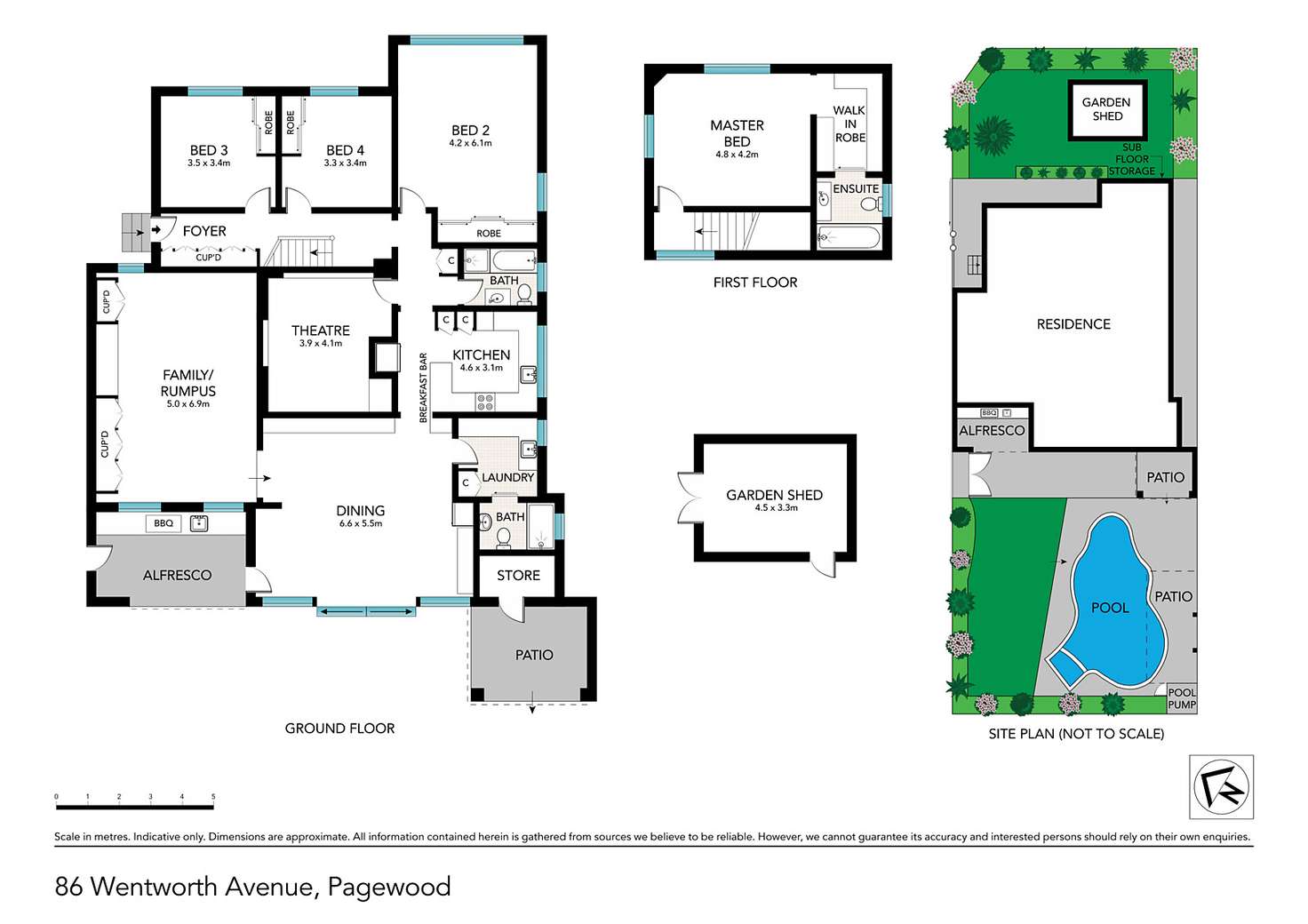 Floorplan of Homely house listing, 86 Wentworth Avenue, Pagewood NSW 2035