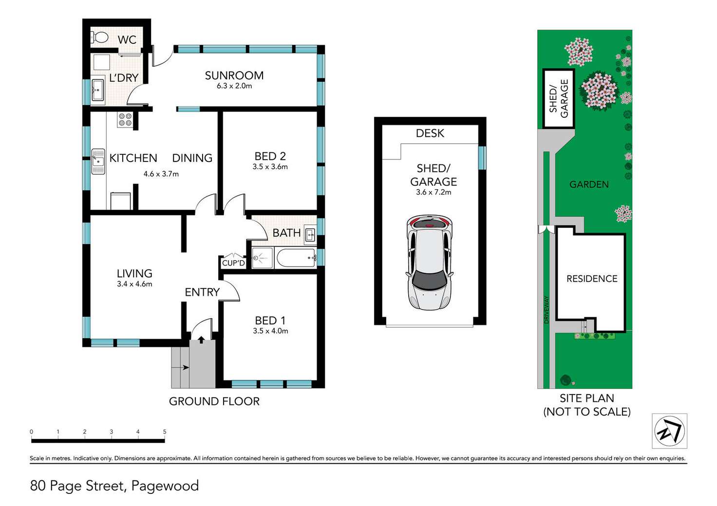 Floorplan of Homely house listing, 80 Page Street, Pagewood NSW 2035