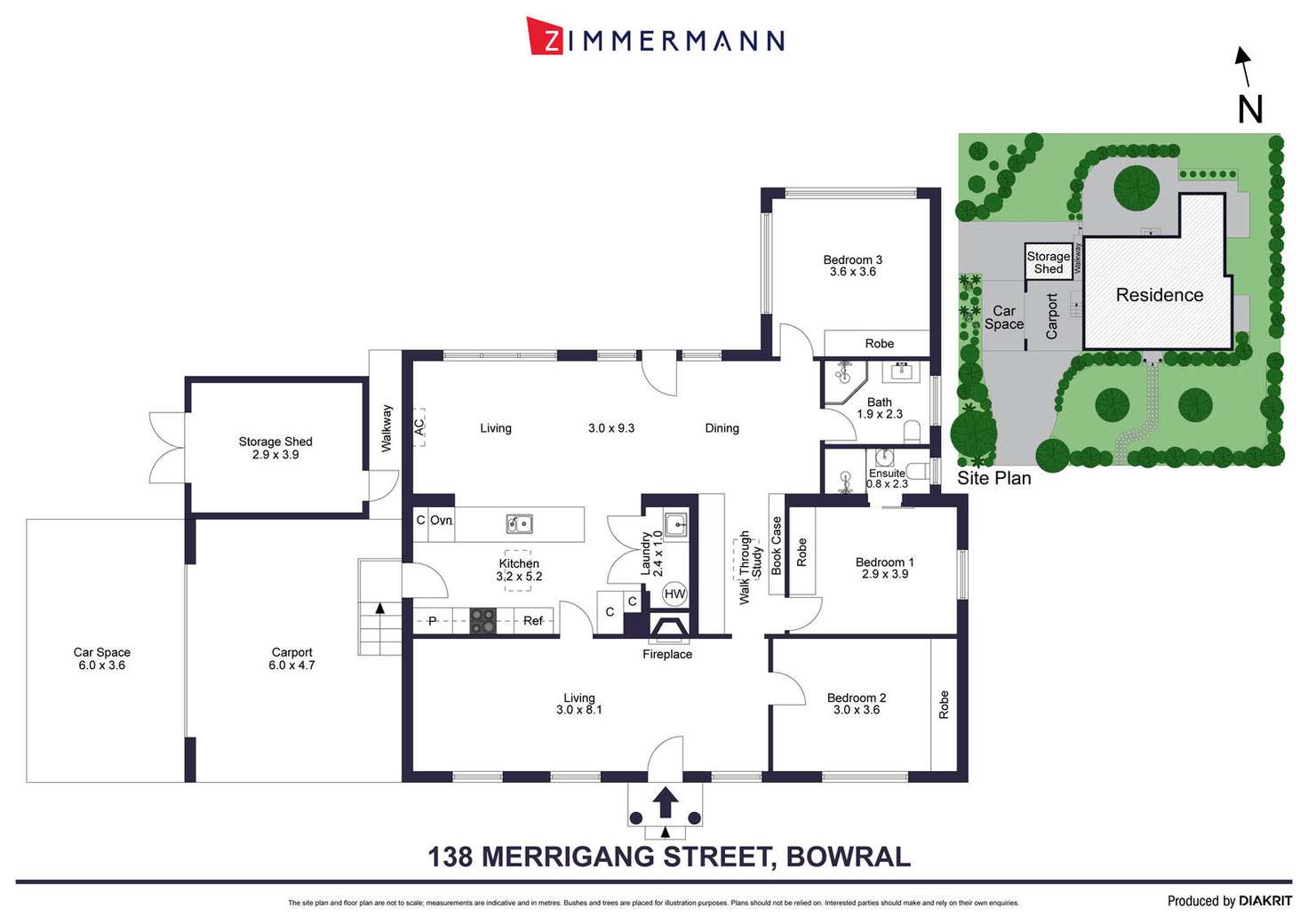 Floorplan of Homely house listing, 138 Merrigang Street, Bowral NSW 2576