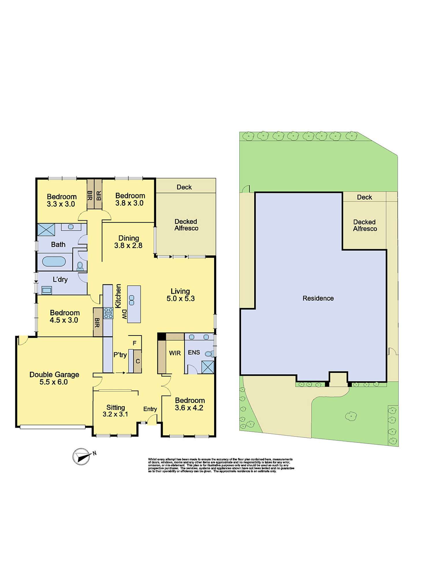 Floorplan of Homely house listing, 3 Comet Avenue, Doreen VIC 3754