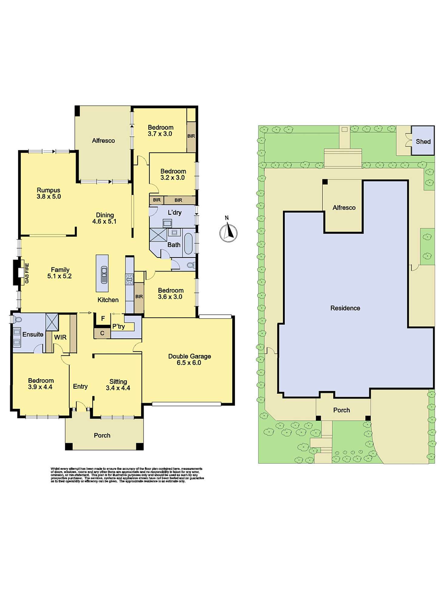 Floorplan of Homely house listing, 18 Roaming Road, Doreen VIC 3754