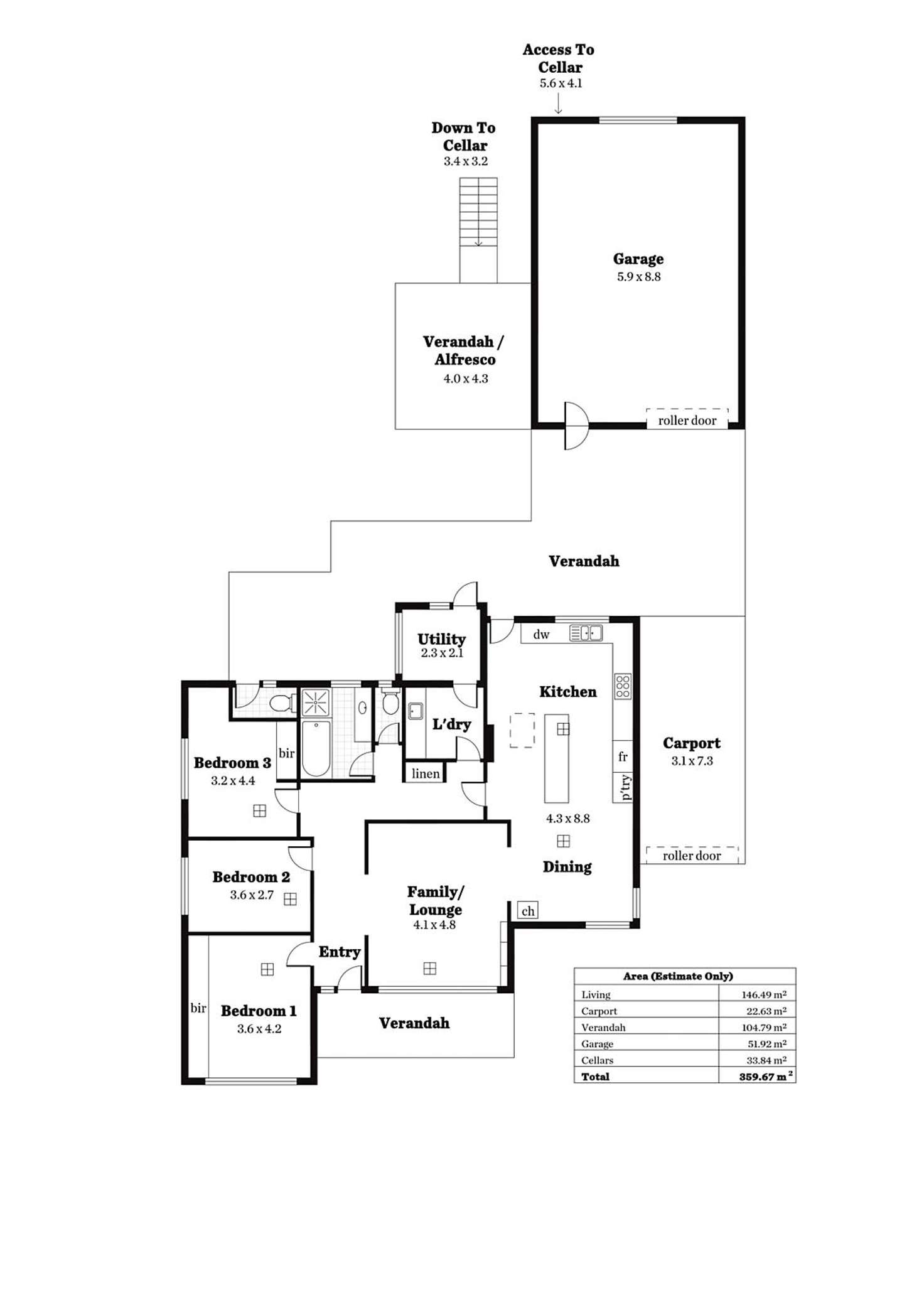 Floorplan of Homely house listing, 15a Fisher Street, Felixstow SA 5070
