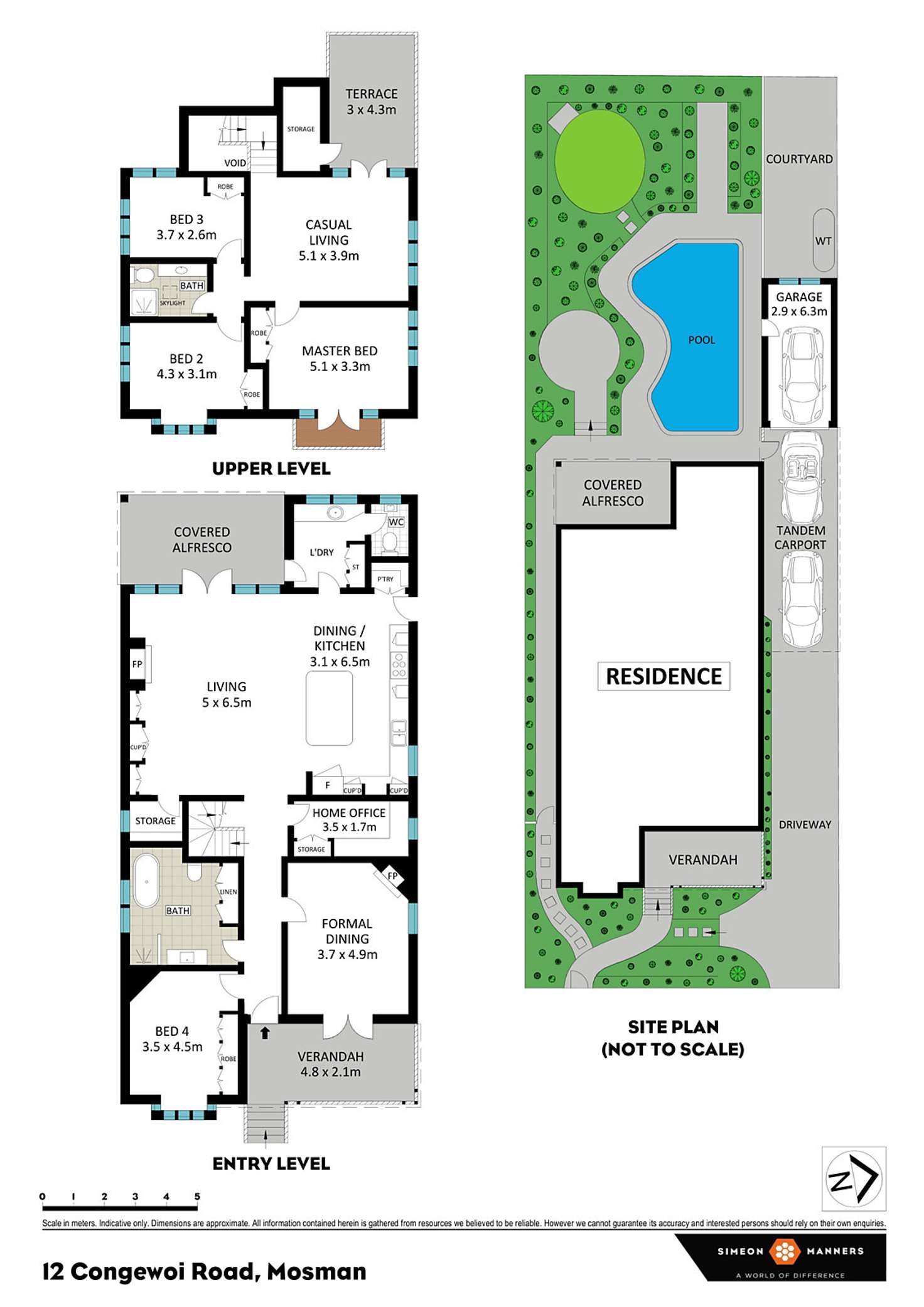 Floorplan of Homely house listing, 12 Congewoi Road, Mosman NSW 2088