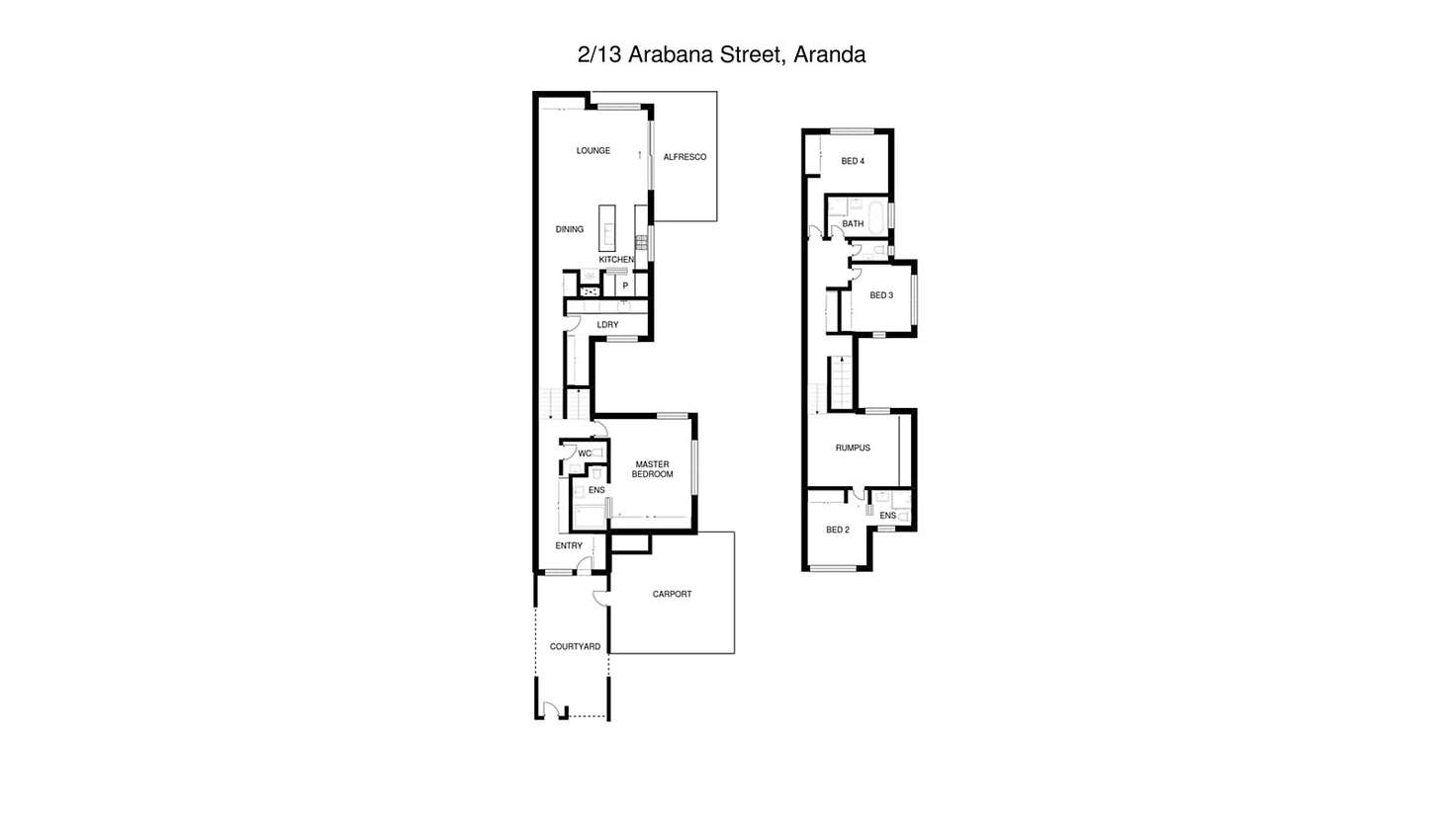 Floorplan of Homely house listing, 13 Arabana Street, Aranda ACT 2614