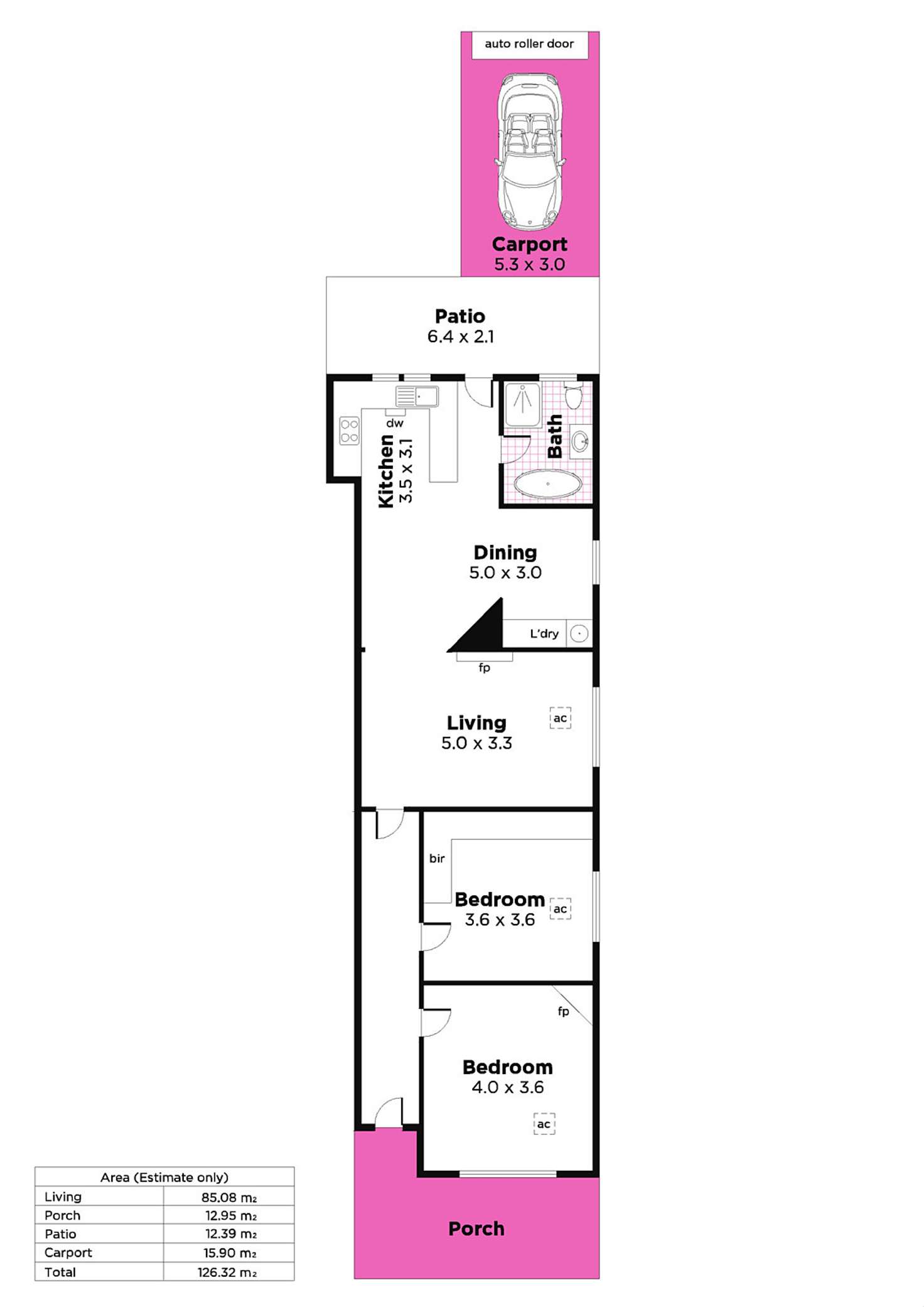 Floorplan of Homely house listing, 14 Bridge Street, Kensington SA 5068