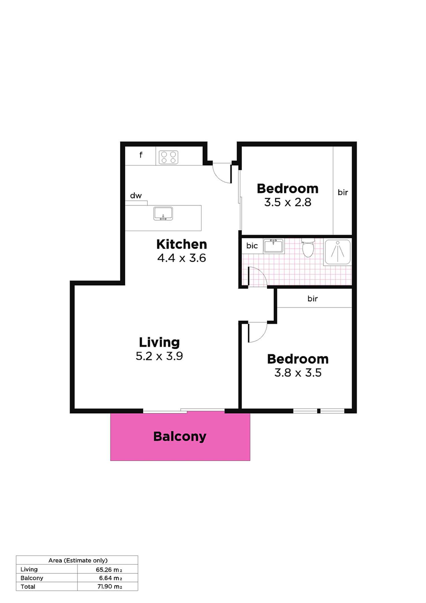 Floorplan of Homely apartment listing, 31/31 Halifax Street, Adelaide SA 5000