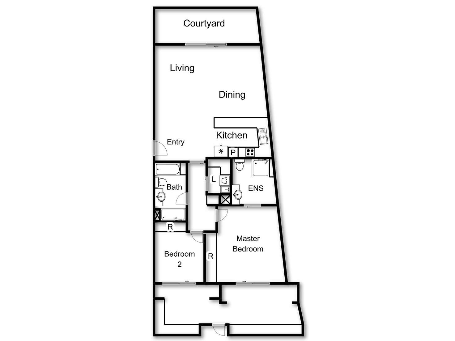 Floorplan of Homely apartment listing, 17/31 Thynne Street, Bruce ACT 2617