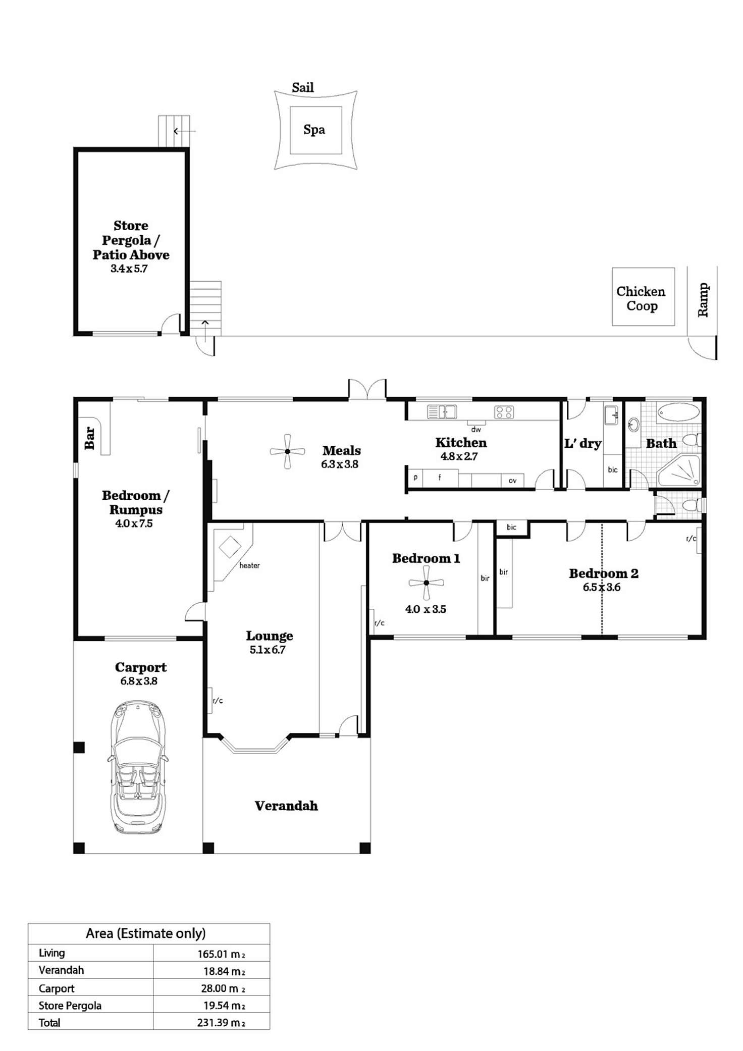 Floorplan of Homely house listing, 103 Eyre Street, Seaview Downs SA 5049