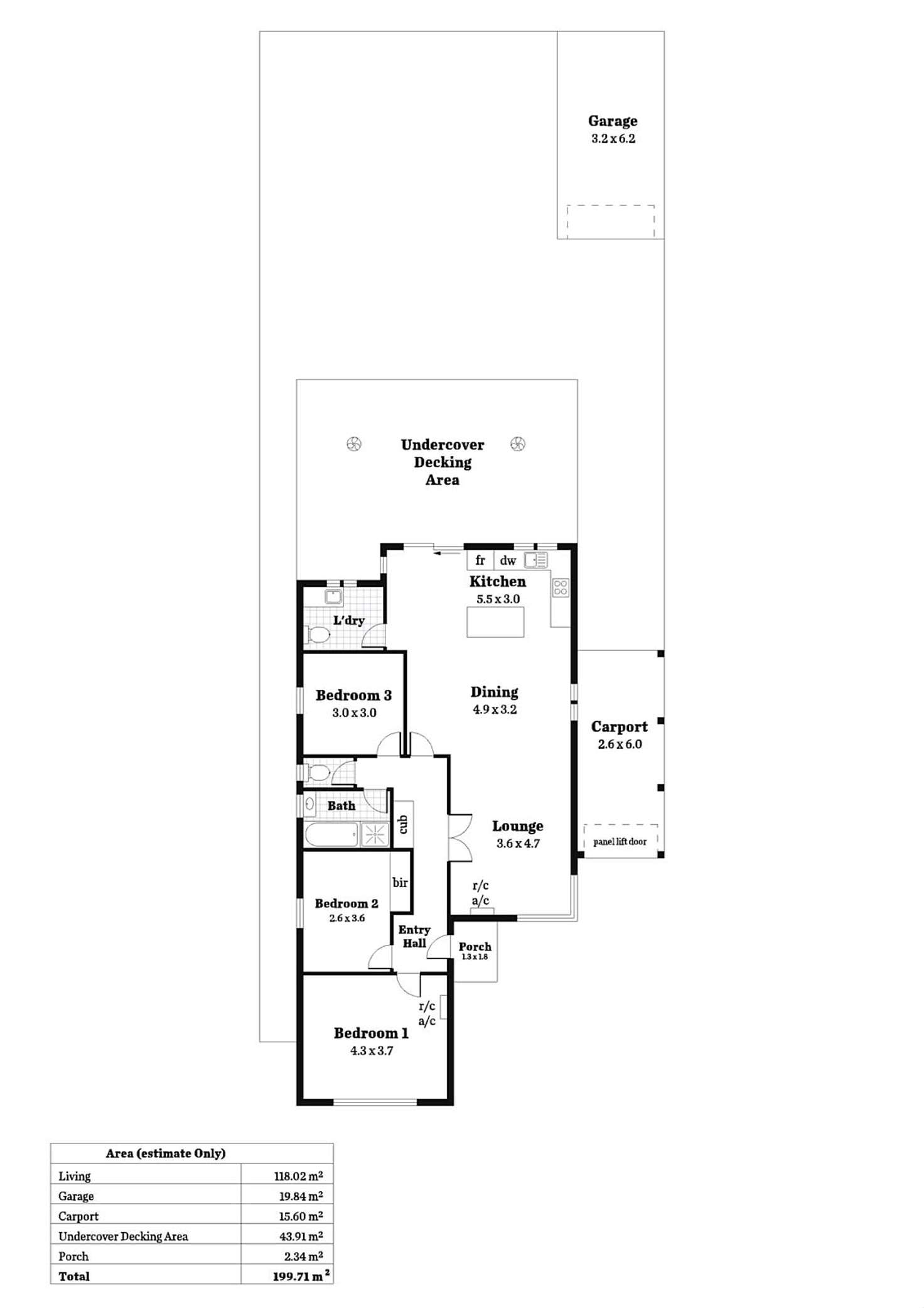 Floorplan of Homely house listing, 18 Wheaton Street, South Plympton SA 5038