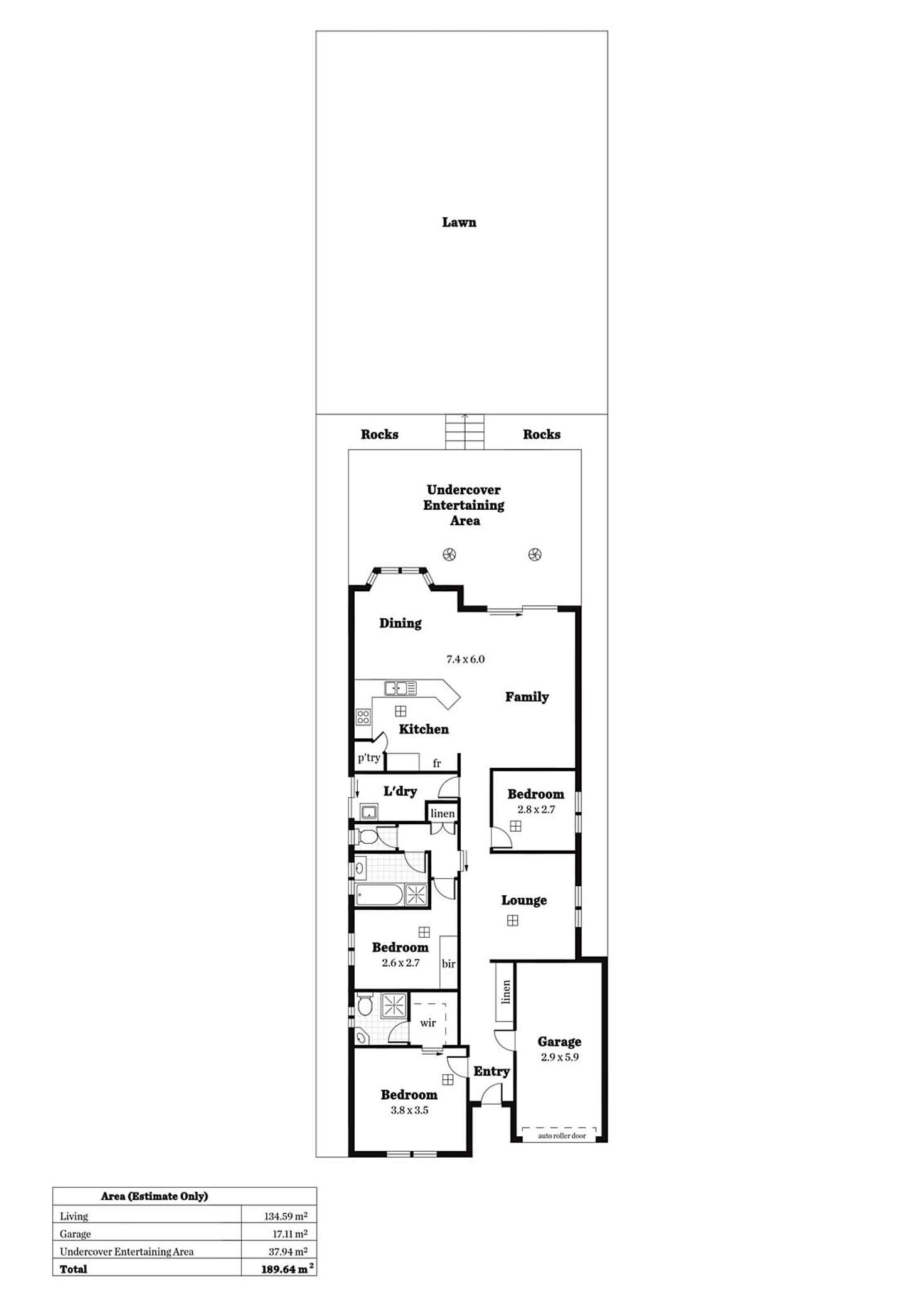 Floorplan of Homely house listing, 24 New York Road, Aberfoyle Park SA 5159