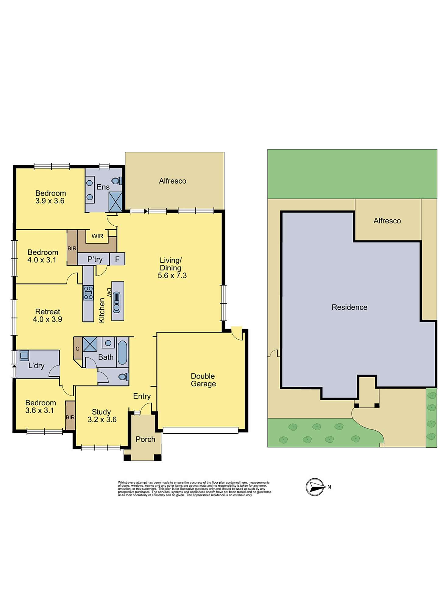 Floorplan of Homely house listing, 12 Treehaven Way, Doreen VIC 3754