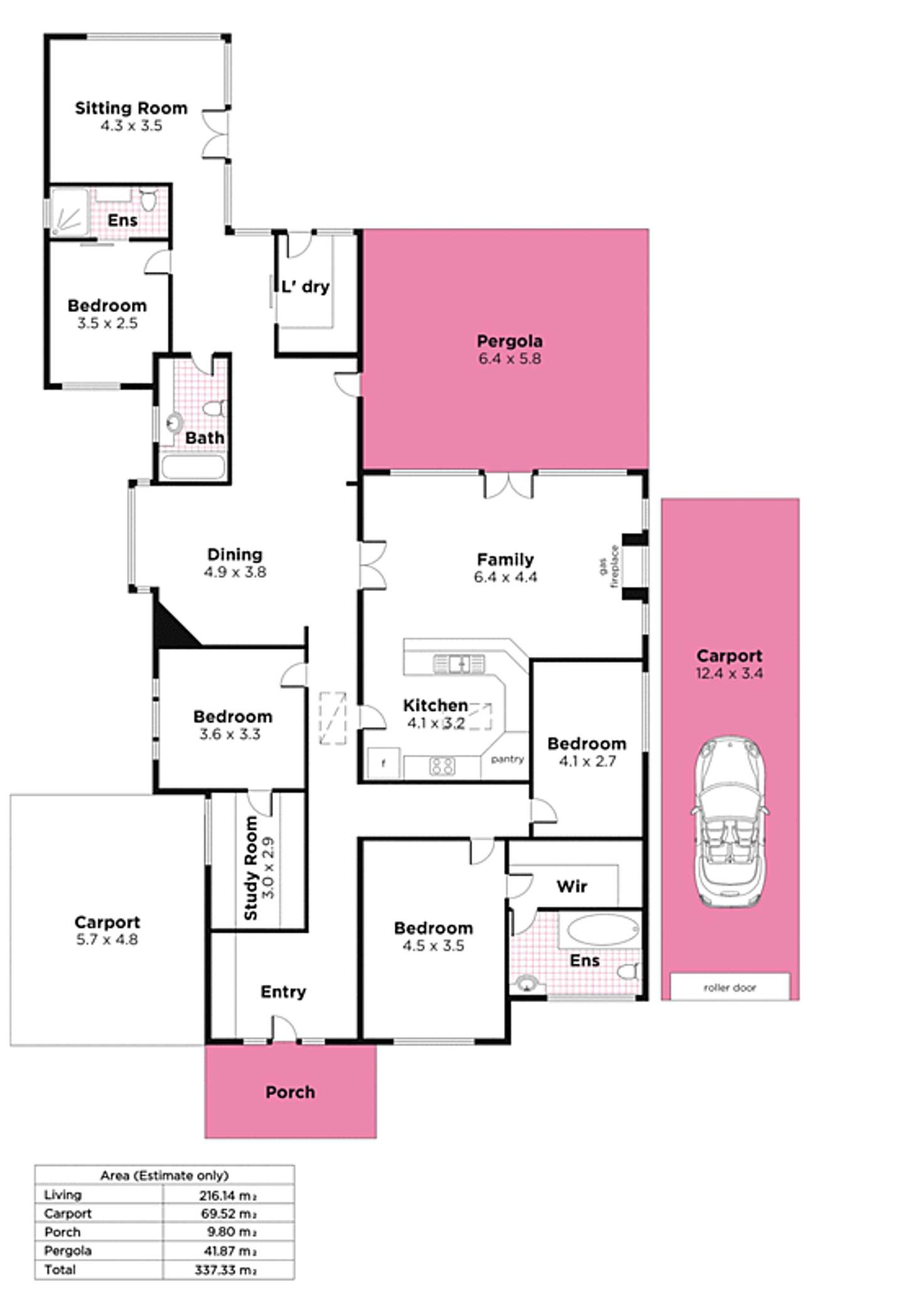 Floorplan of Homely house listing, 22 Oaklands Avenue, Royston Park SA 5070