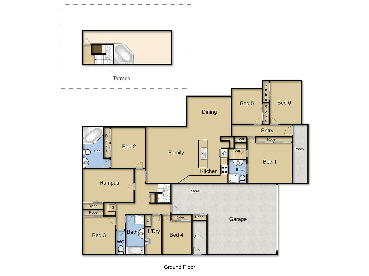 Floorplan of Homely house listing, 6 David Fleay Street, Wright ACT 2611