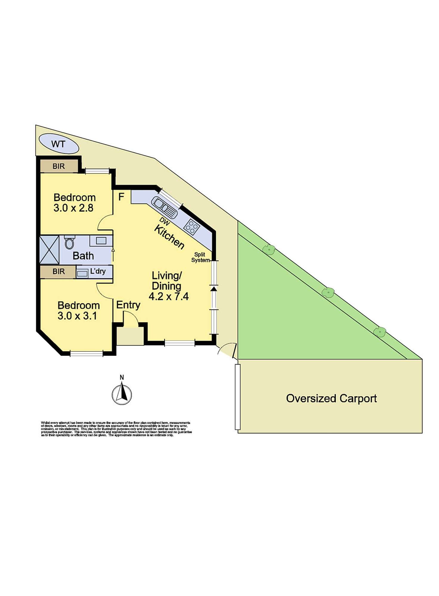Floorplan of Homely unit listing, 3/14 Suffolk Street, Reservoir VIC 3073