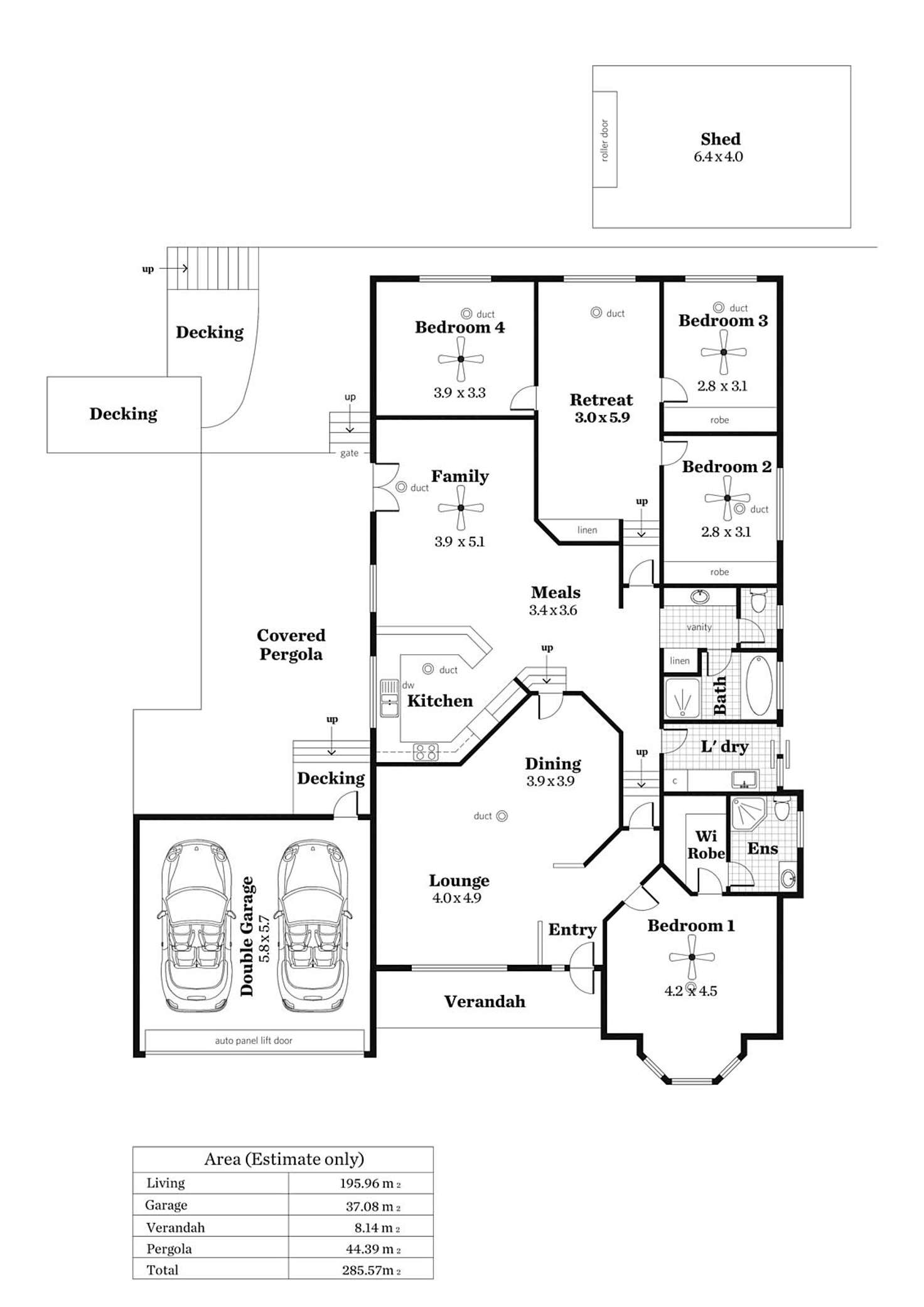 Floorplan of Homely house listing, 3 King George Avenue, Athelstone SA 5076