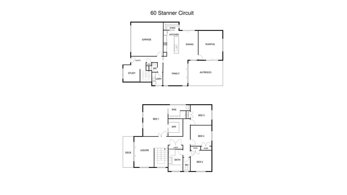 Floorplan of Homely house listing, 60 Stanner Circuit, Bonner ACT 2914