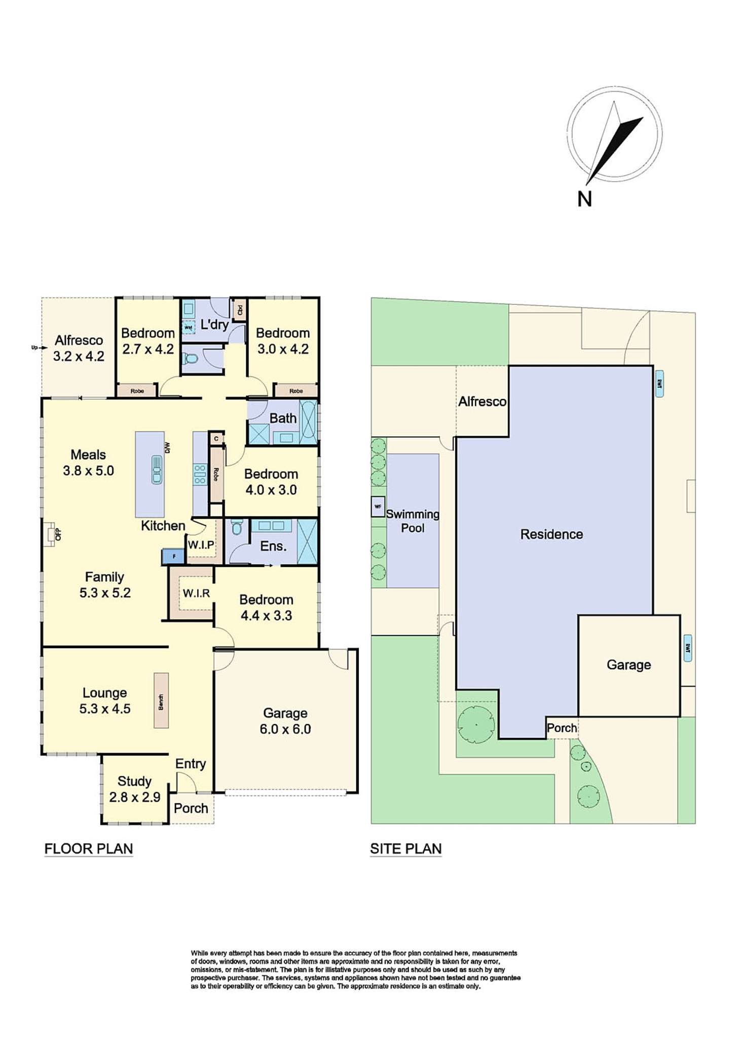 Floorplan of Homely house listing, 3 Bower Way, Doreen VIC 3754