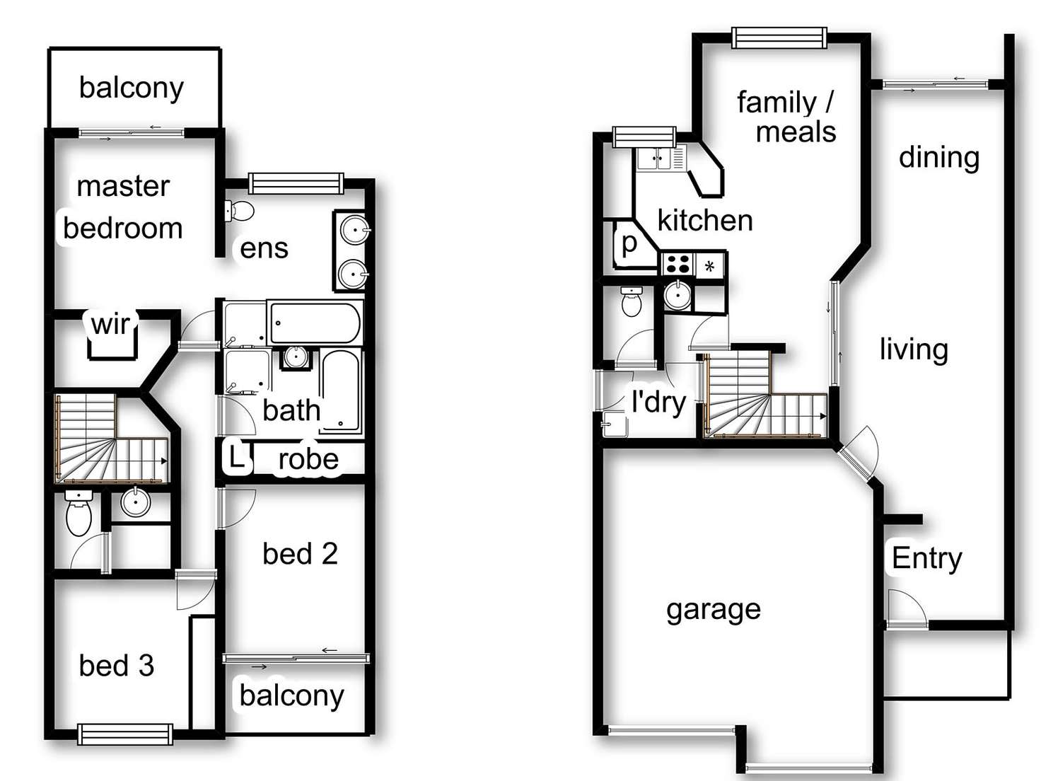 Floorplan of Homely townhouse listing, 20/6 Tauss Place, Bruce ACT 2617