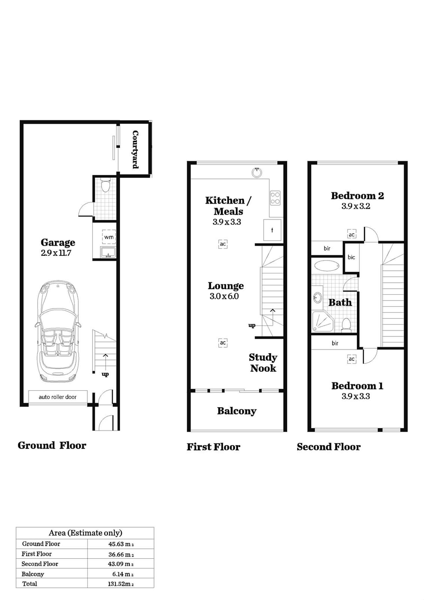 Floorplan of Homely house listing, 18 Hobsons Place, Adelaide SA 5000