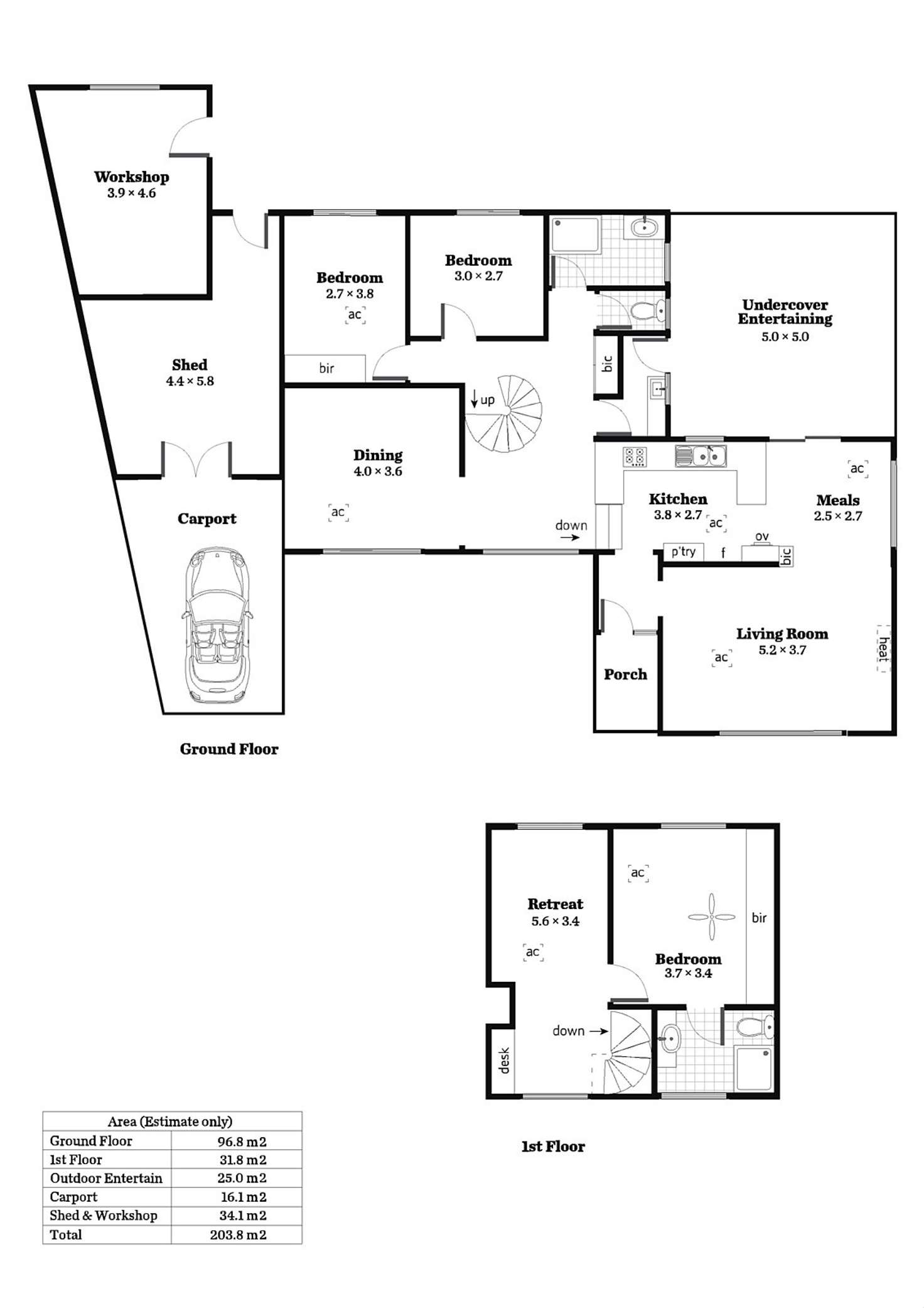 Floorplan of Homely house listing, 4 Jane Court, Blackwood SA 5051