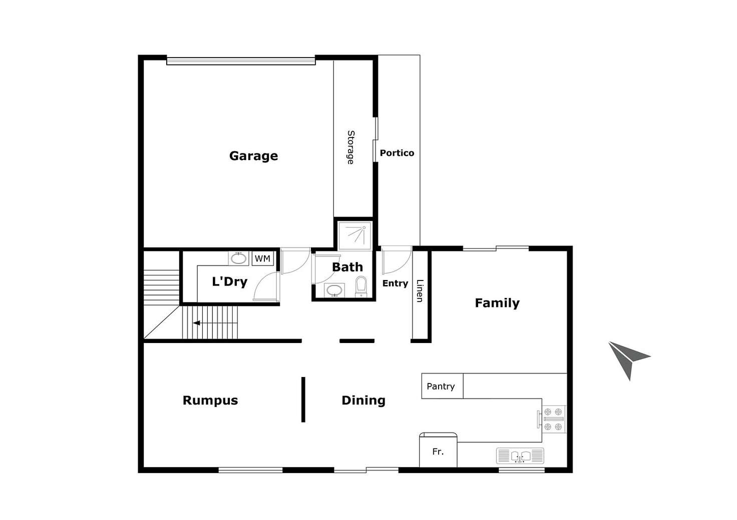 Floorplan of Homely townhouse listing, 6/94 Pockett Avenue, Banks ACT 2906