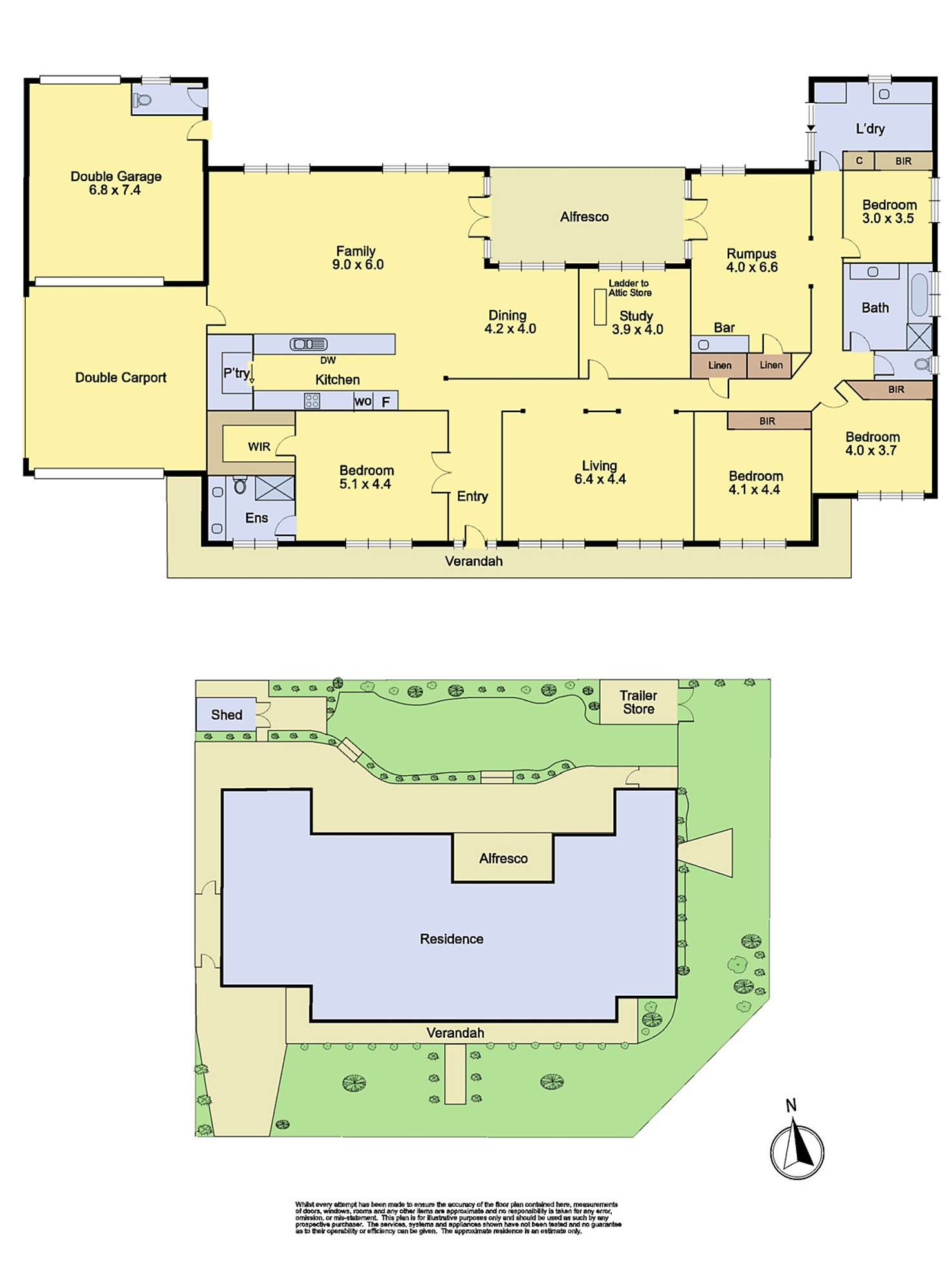 Floorplan of Homely house listing, 5 Rural Place, Doreen VIC 3754