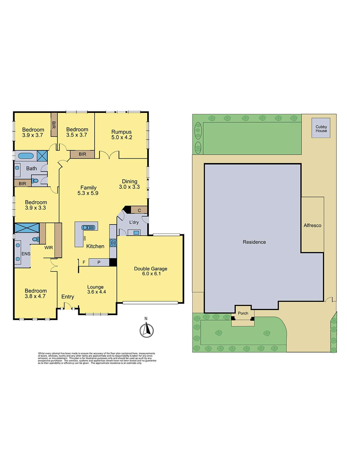 Floorplan of Homely house listing, 196 Hazel Glen Drive, Doreen VIC 3754