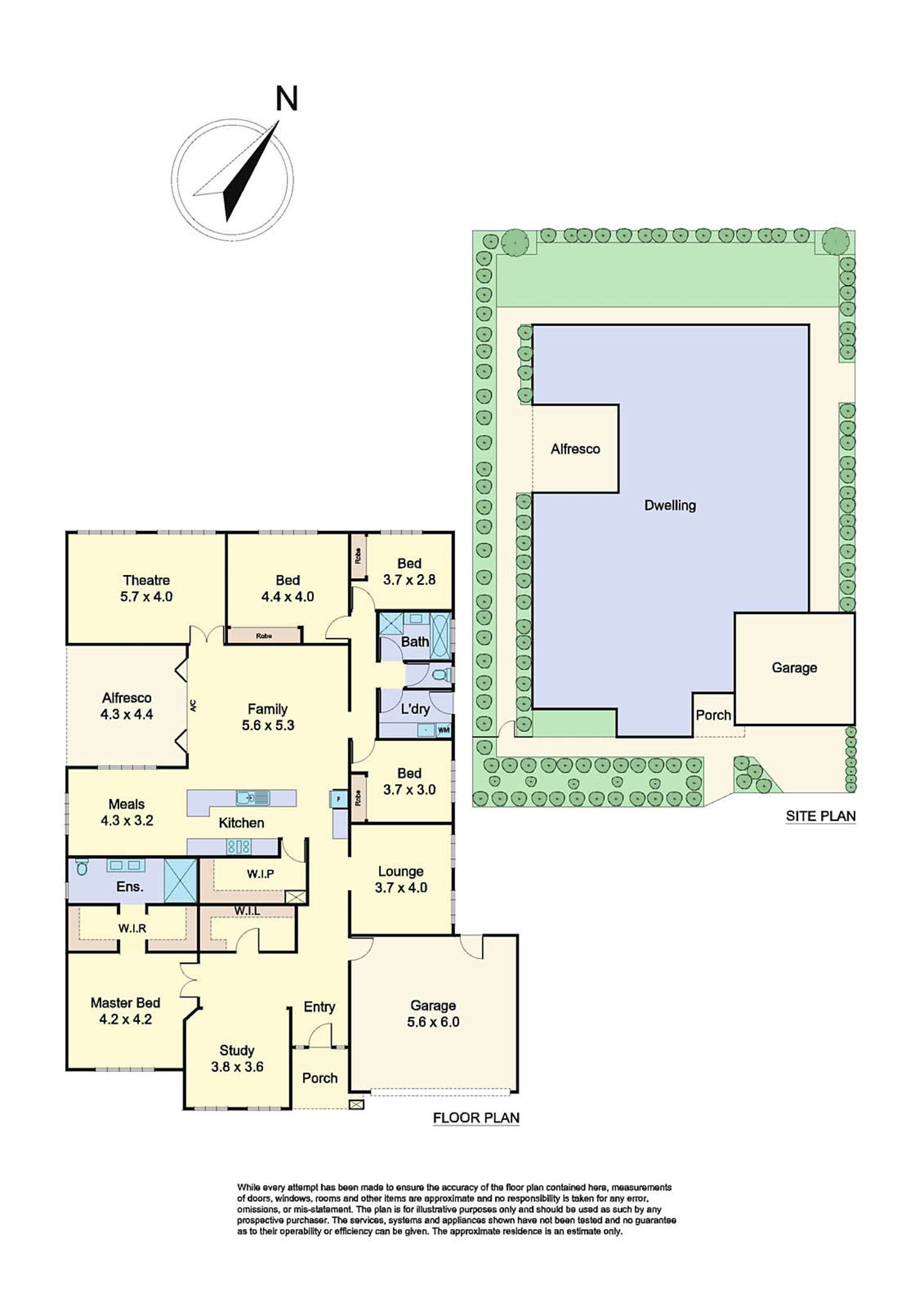 Floorplan of Homely house listing, 3 Sette Place, Doreen VIC 3754